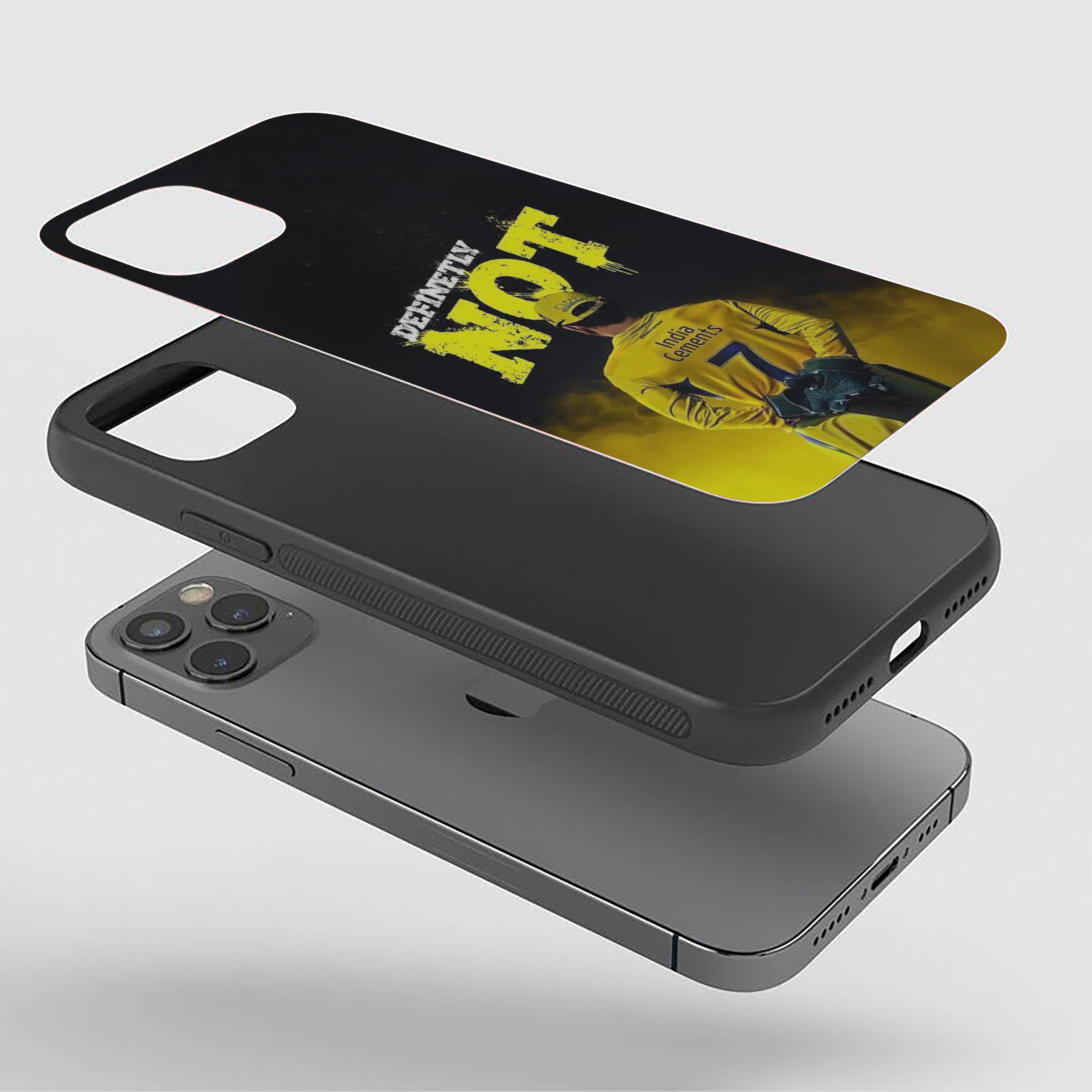 MSD DEFINITLY NOT Cricket Silicone Armored Phone Case