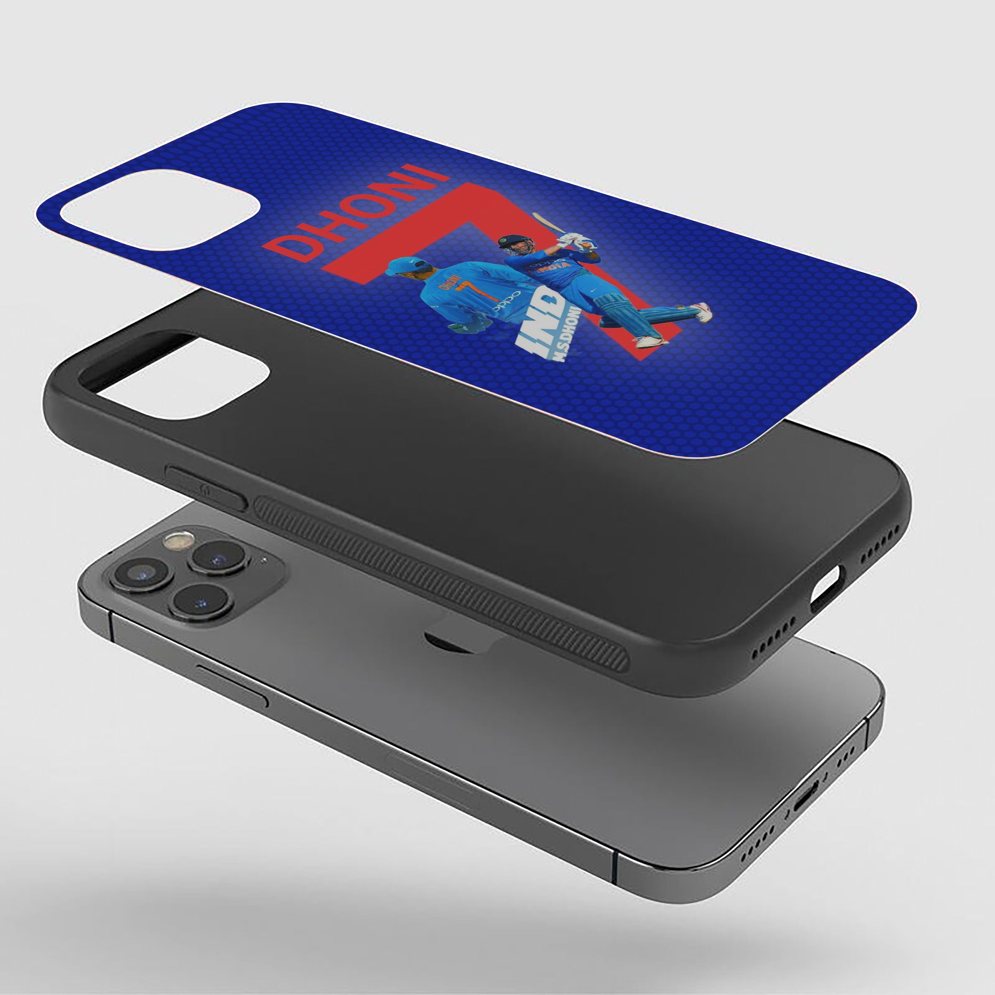 MSD jersey 7 Cricket Silicone Armored Phone Case
