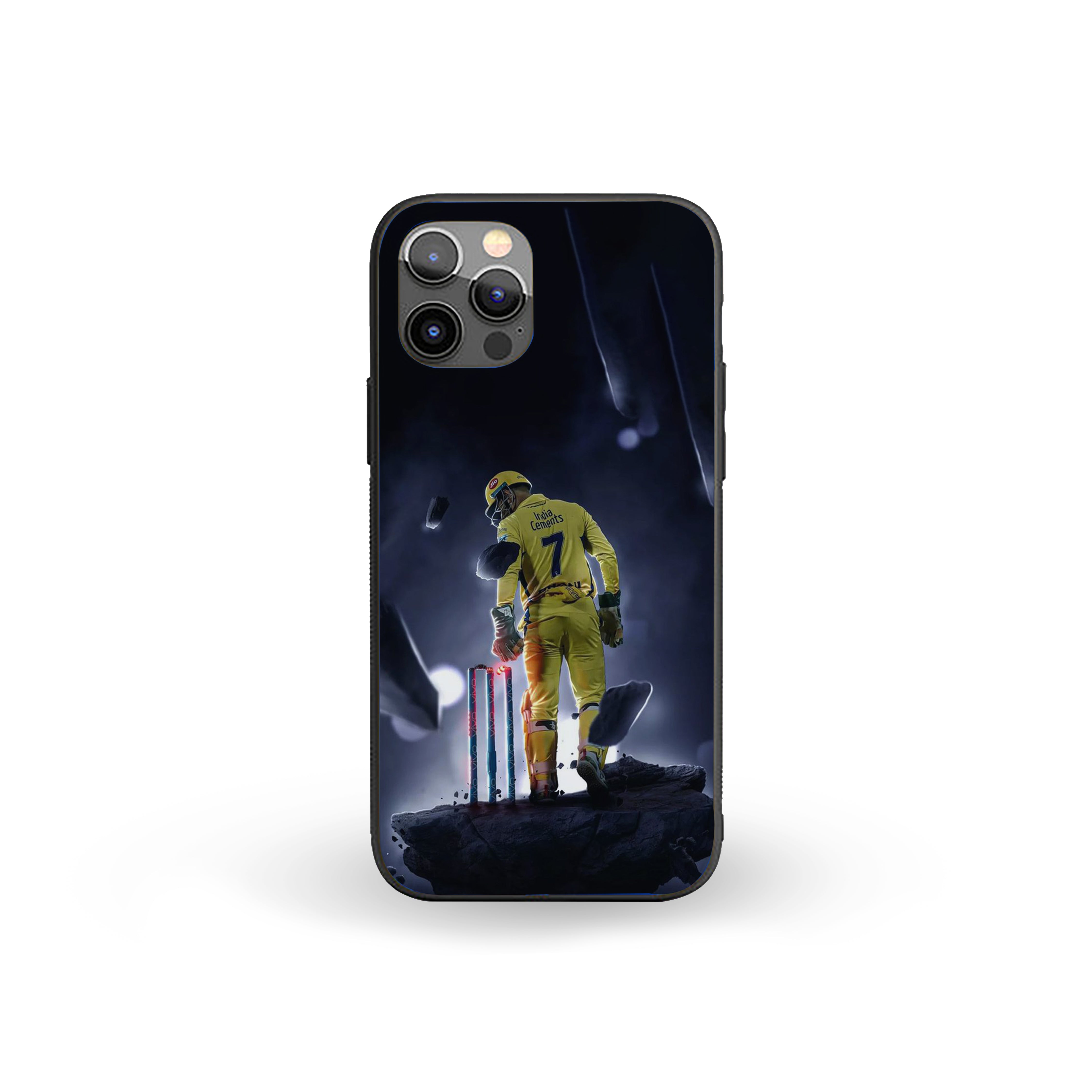 MSD Victory Stride Cricket Silicone Armored Phone Case