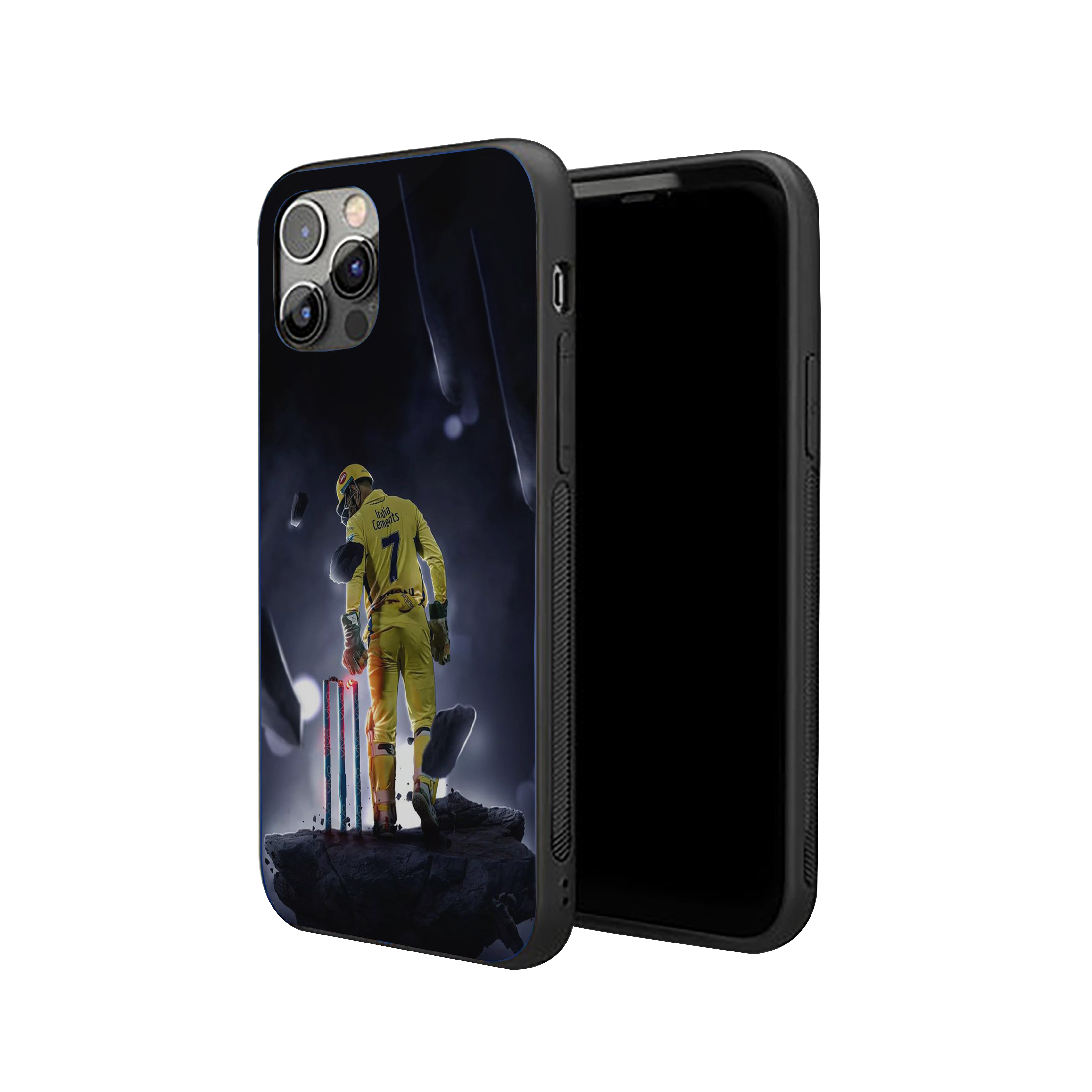 MSD Victory Stride Cricket Silicone Armored Phone Case