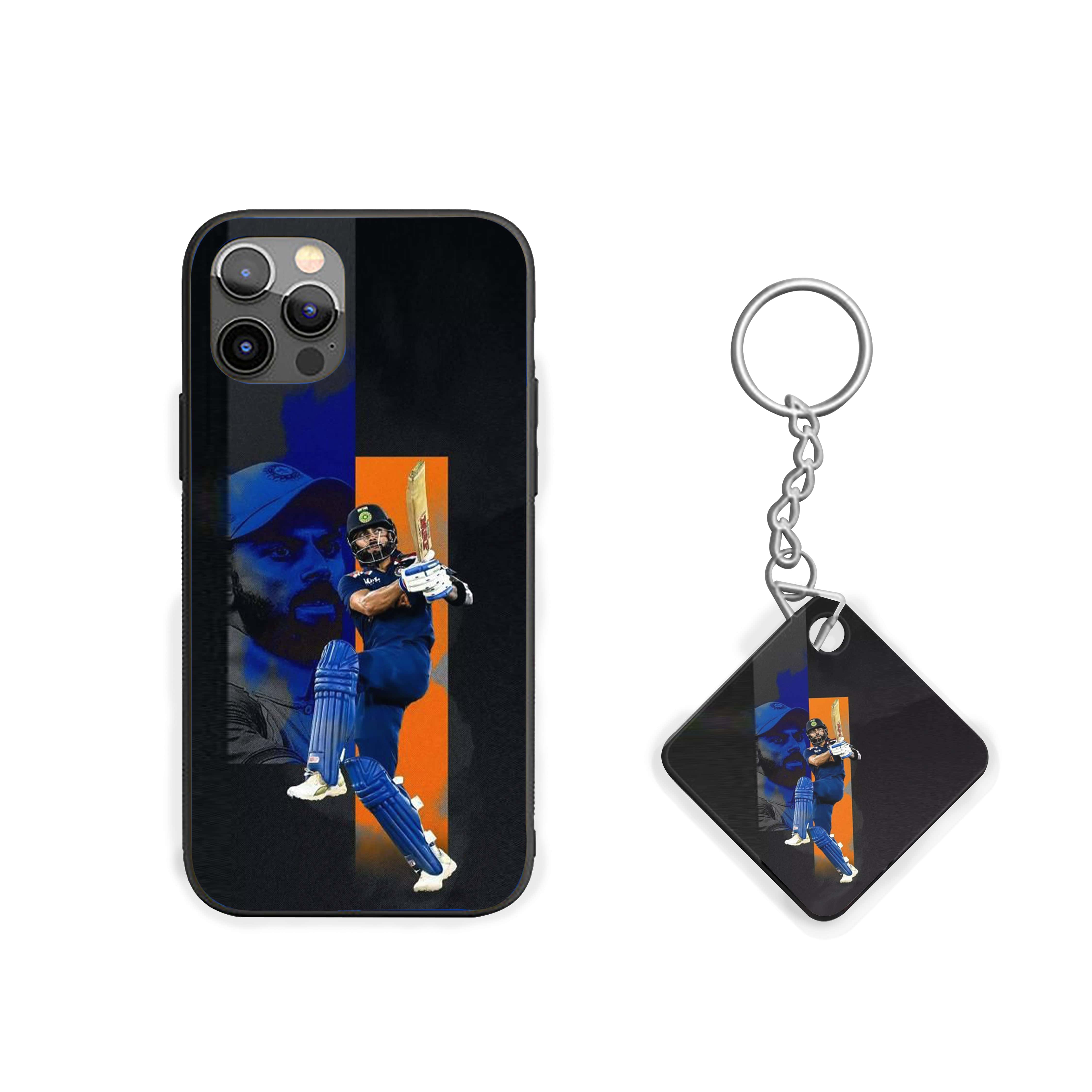 The aura Of VIRAT KOHLI Cricket Silicone Armored Phone Case