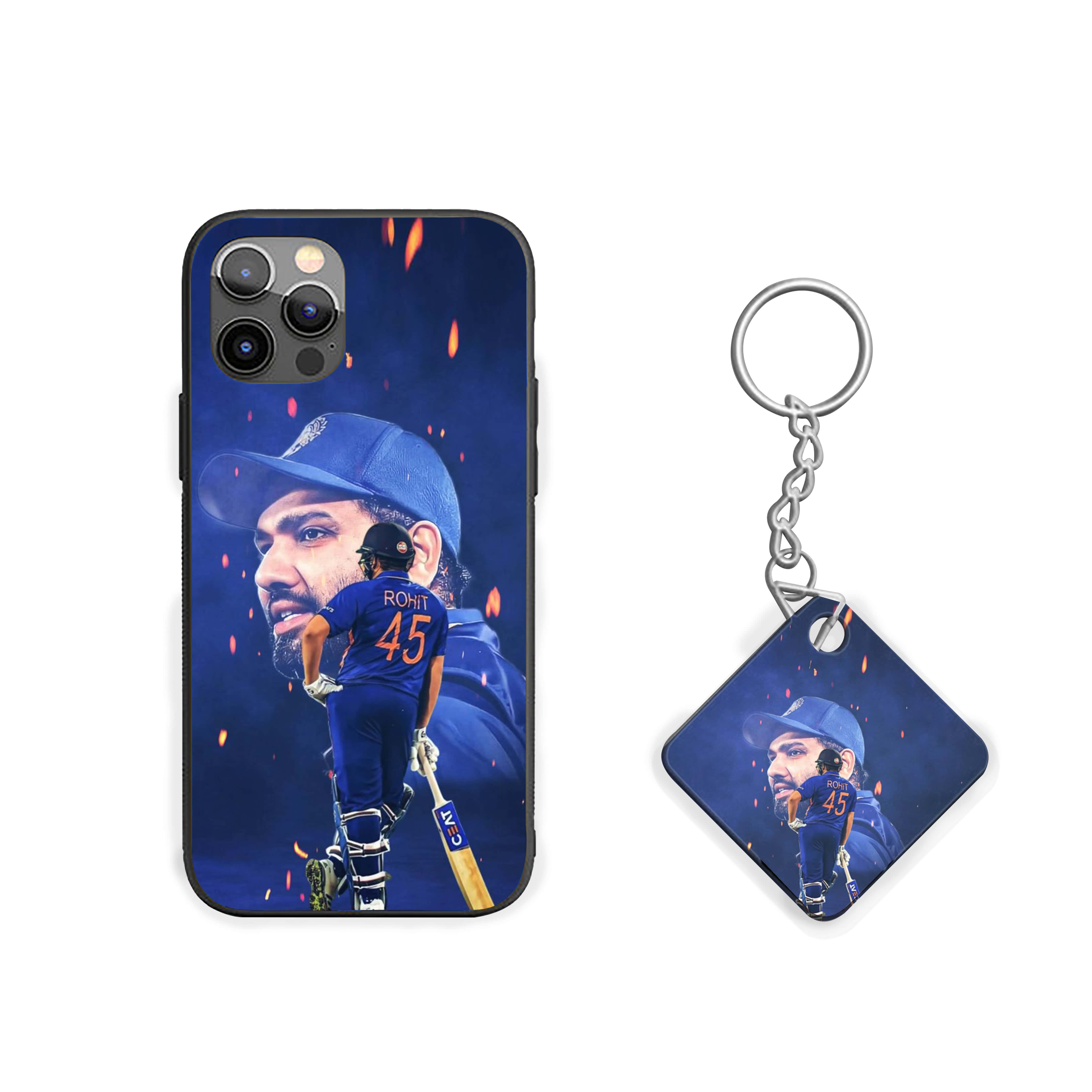 The Hitman Rohit Sharma Cricket Silicone Armored Phone Case