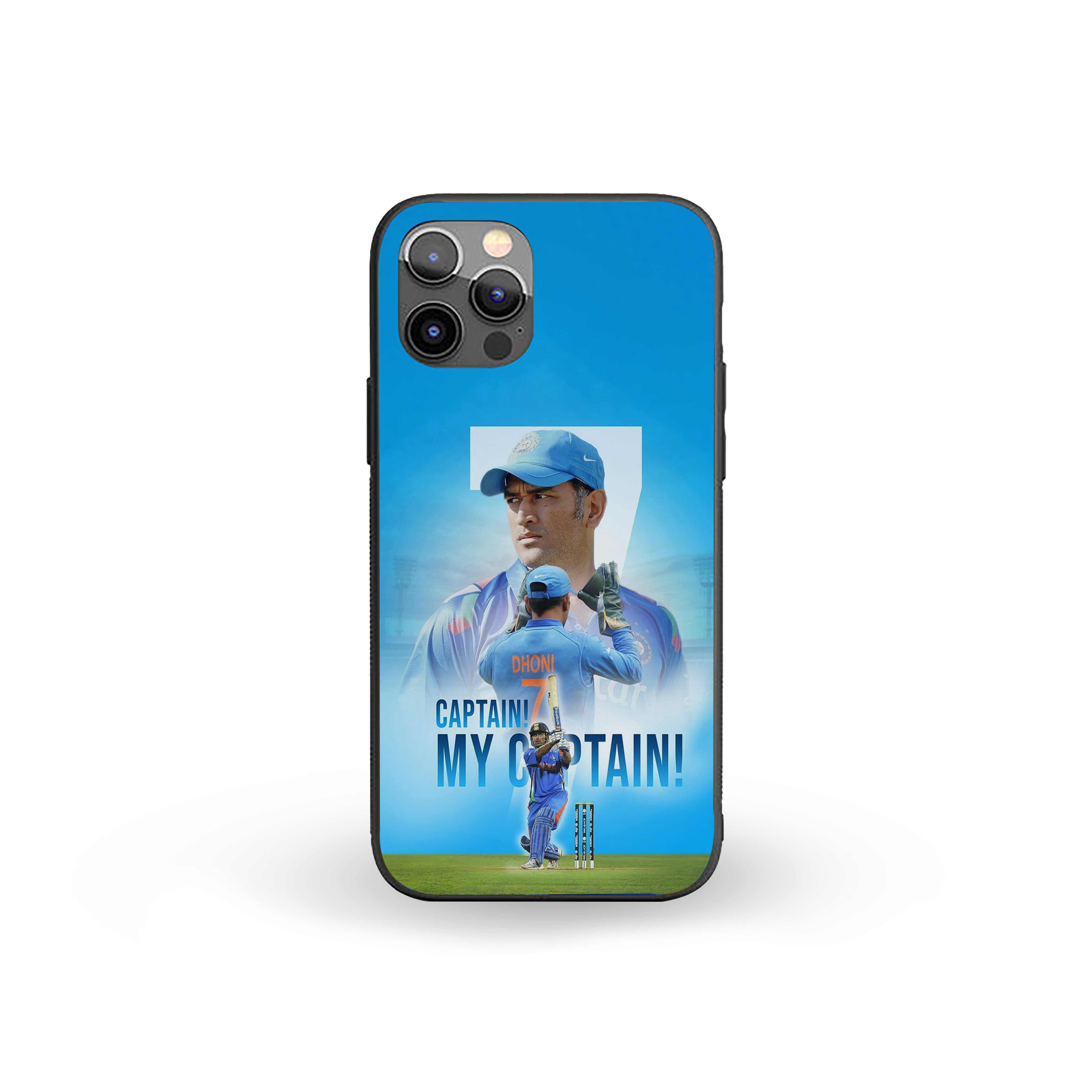MSD my captain Cricket Silicone Armored Phone Case