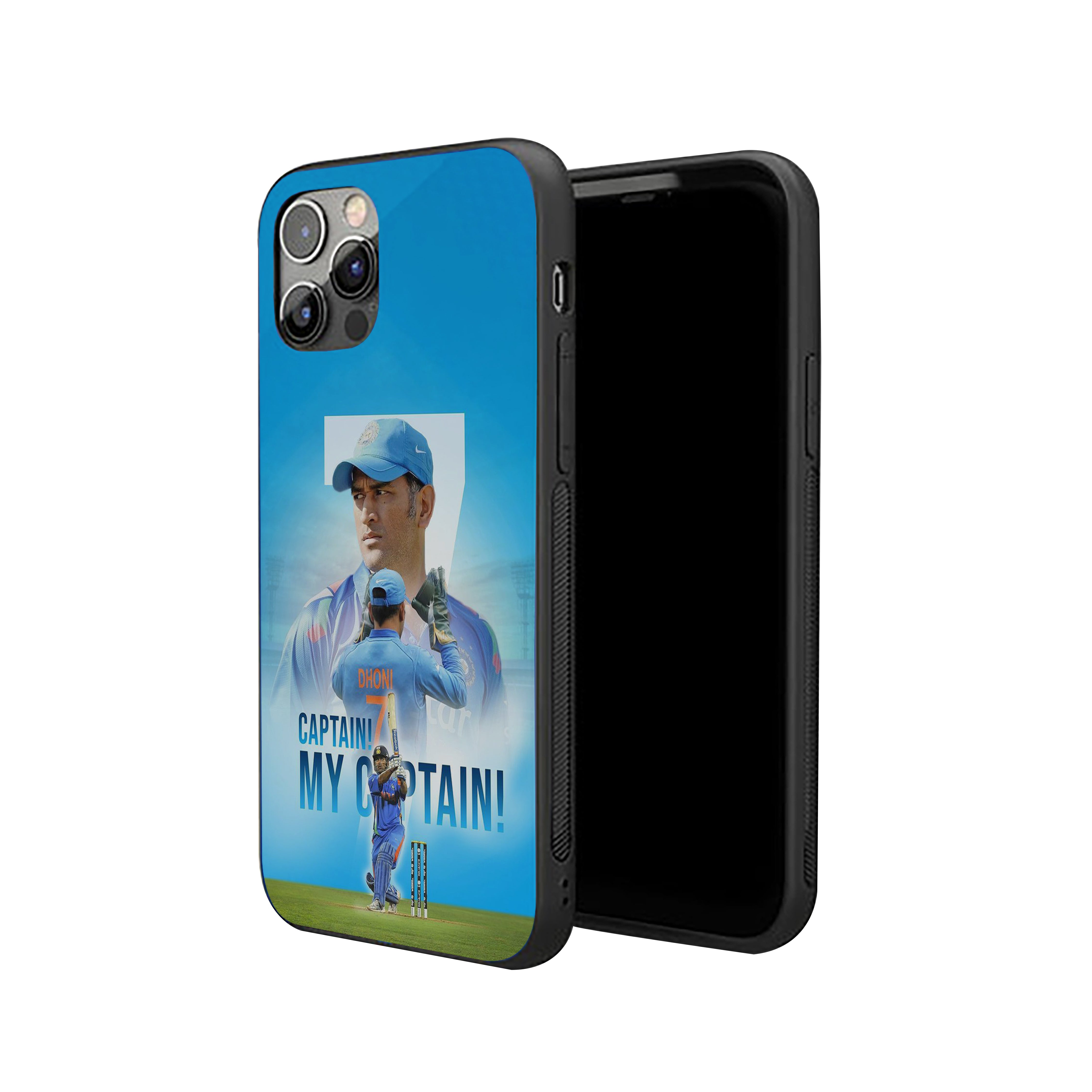 MSD my captain Cricket Silicone Armored Phone Case