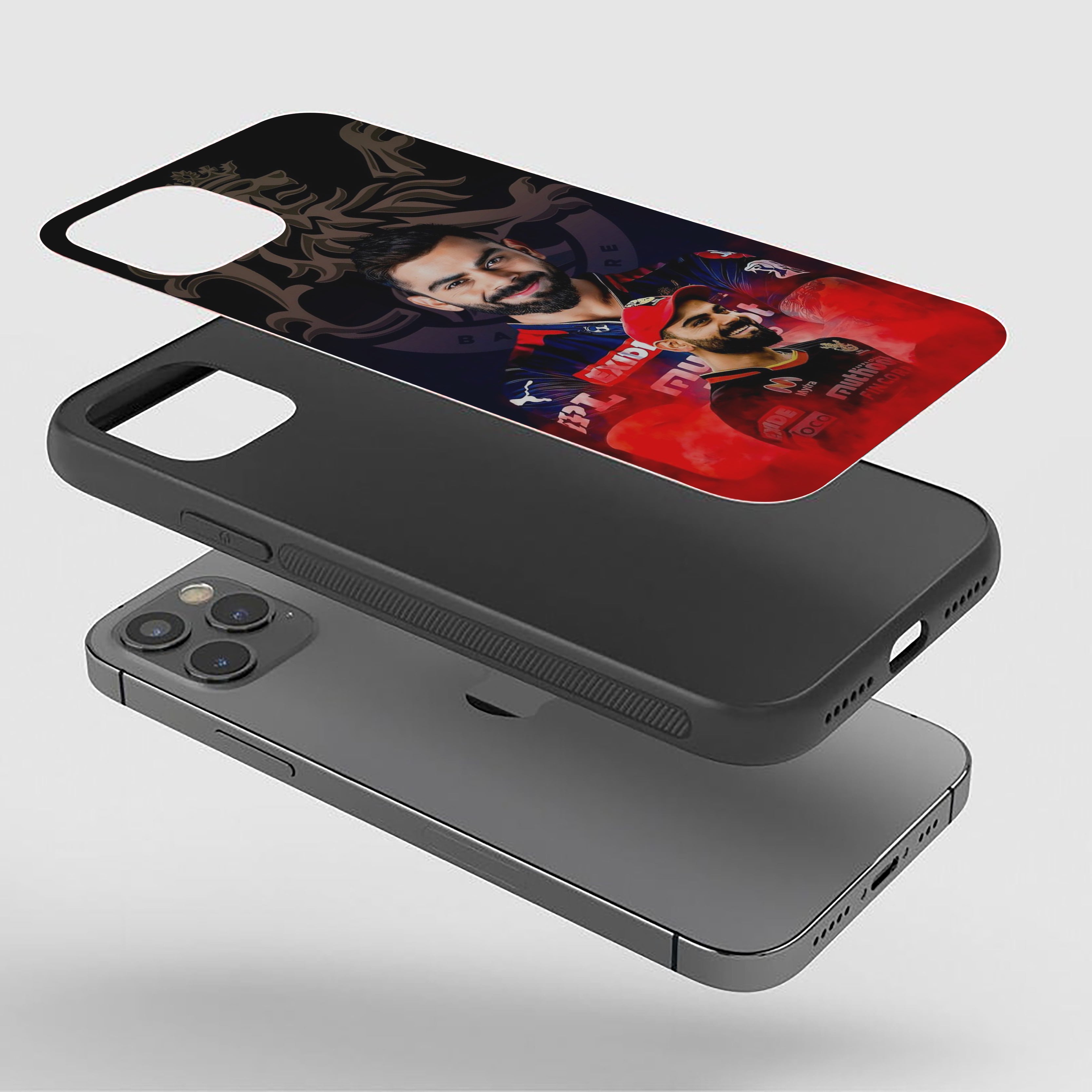 Cool Virat kohli Cricket Silicone Armored Phone Case
