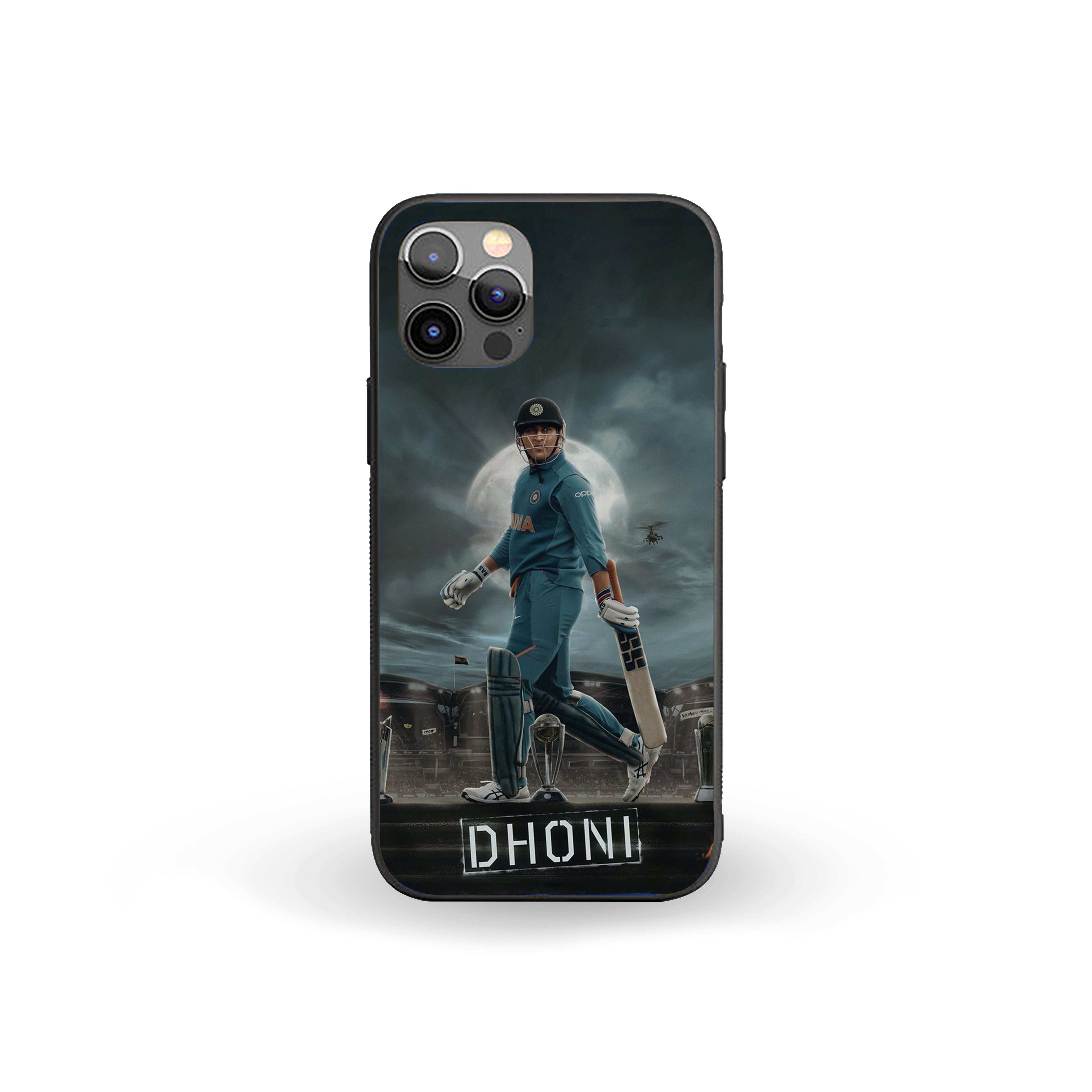 The Legend of Dhoni Cricket Silicone Armored Phone Case