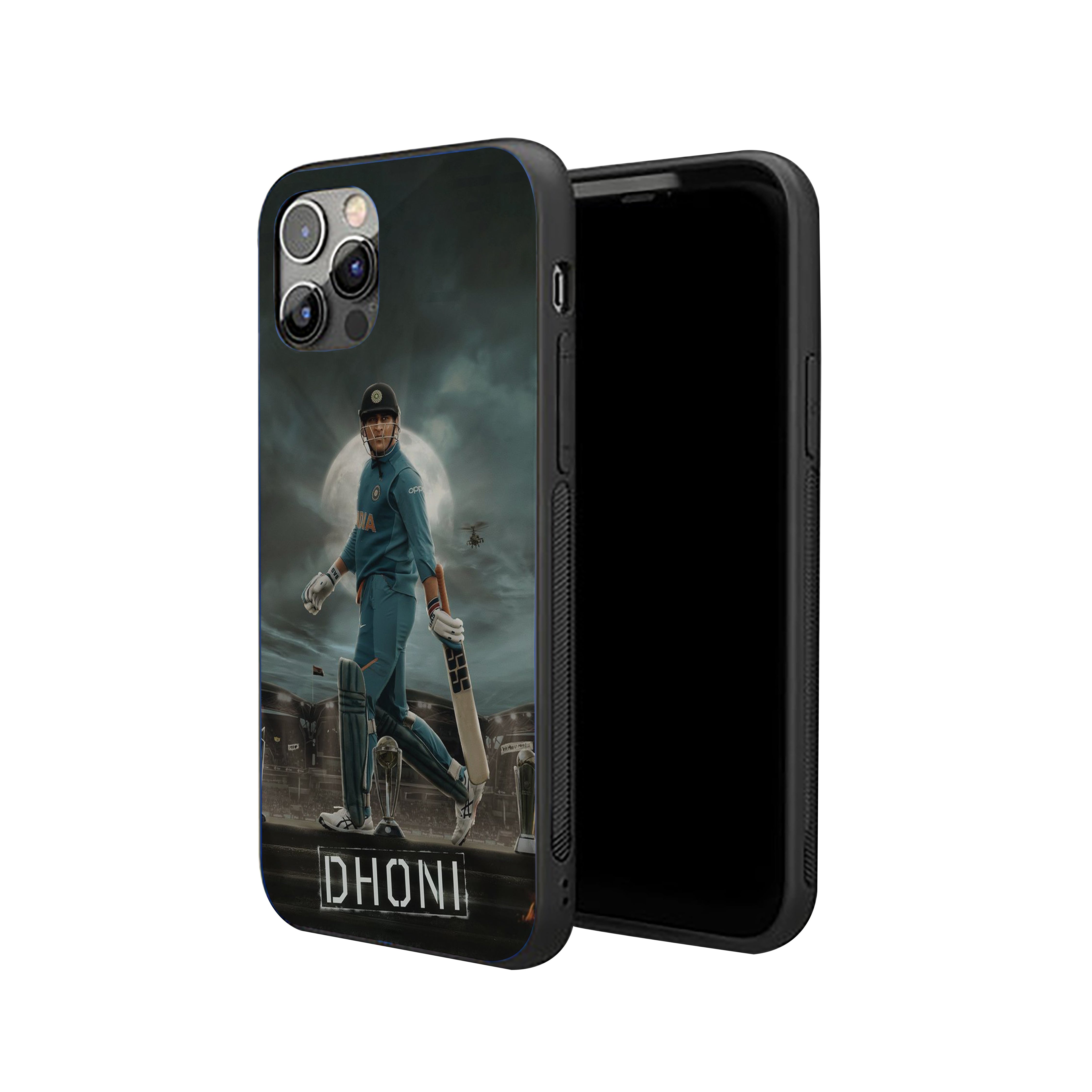 The Legend of Dhoni Cricket Silicone Armored Phone Case