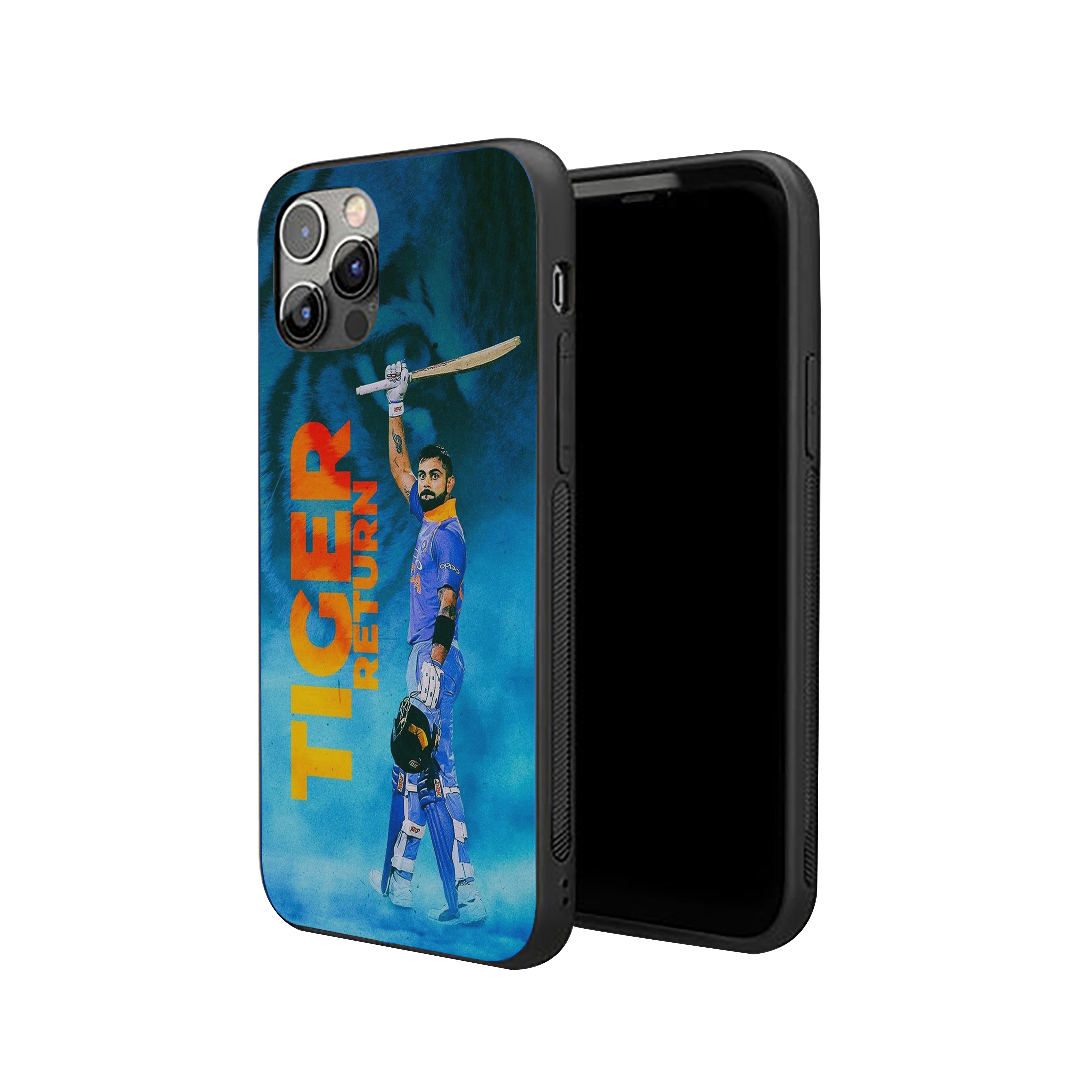 Tiger Return Cricket Silicone Armored Phone Case