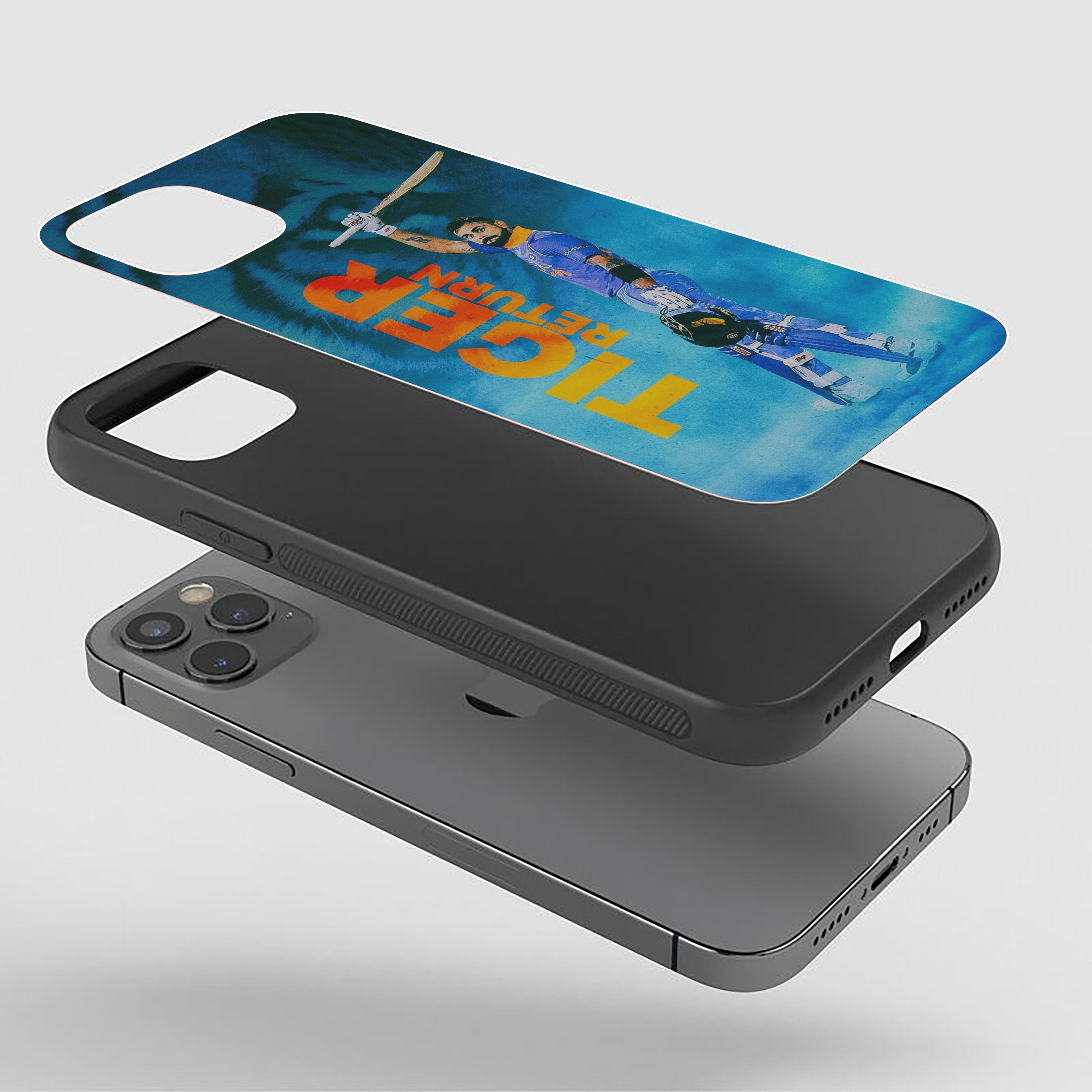 Tiger Return Cricket Silicone Armored Phone Case