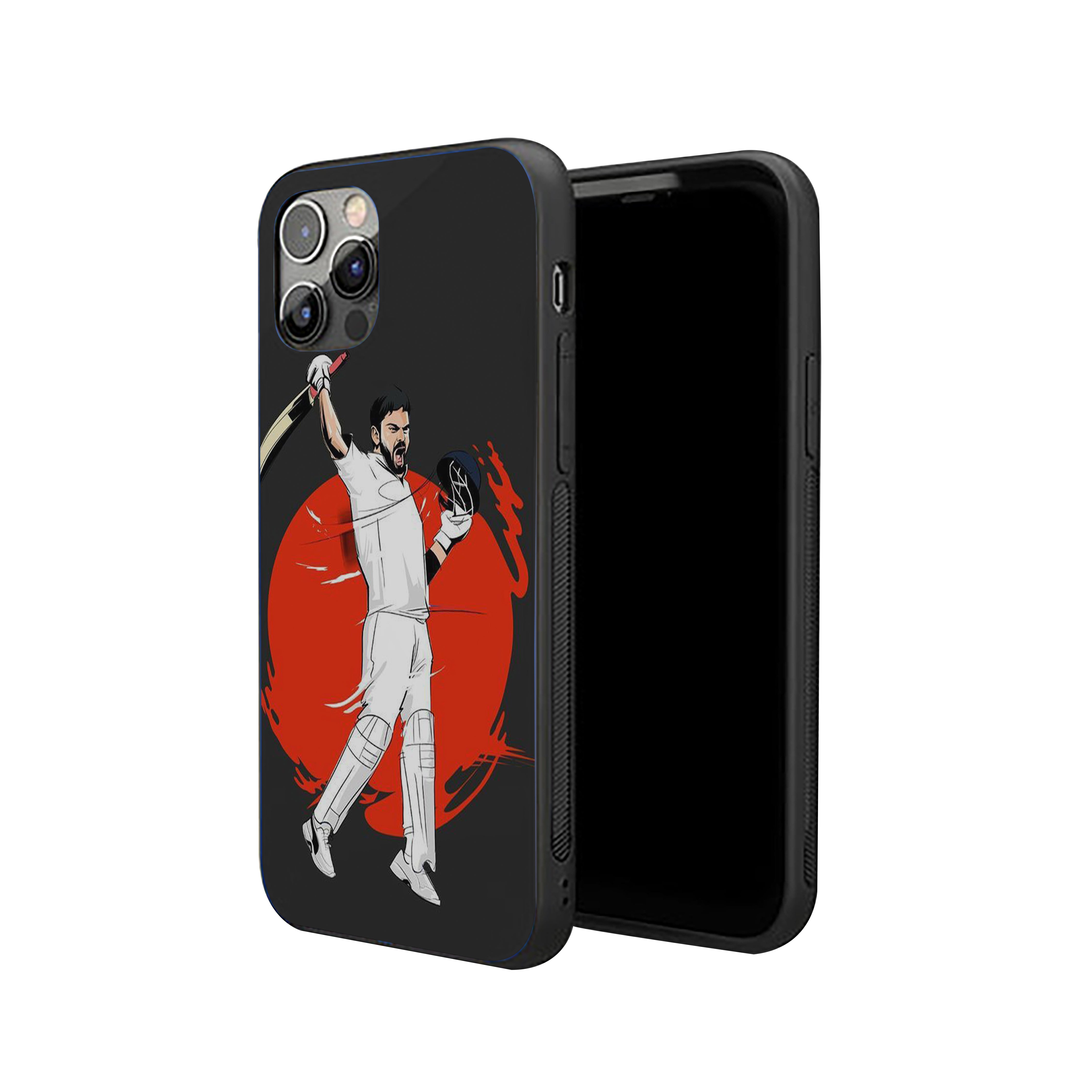 The Fierce Celebration Cricket Silicone Armored Phone Case