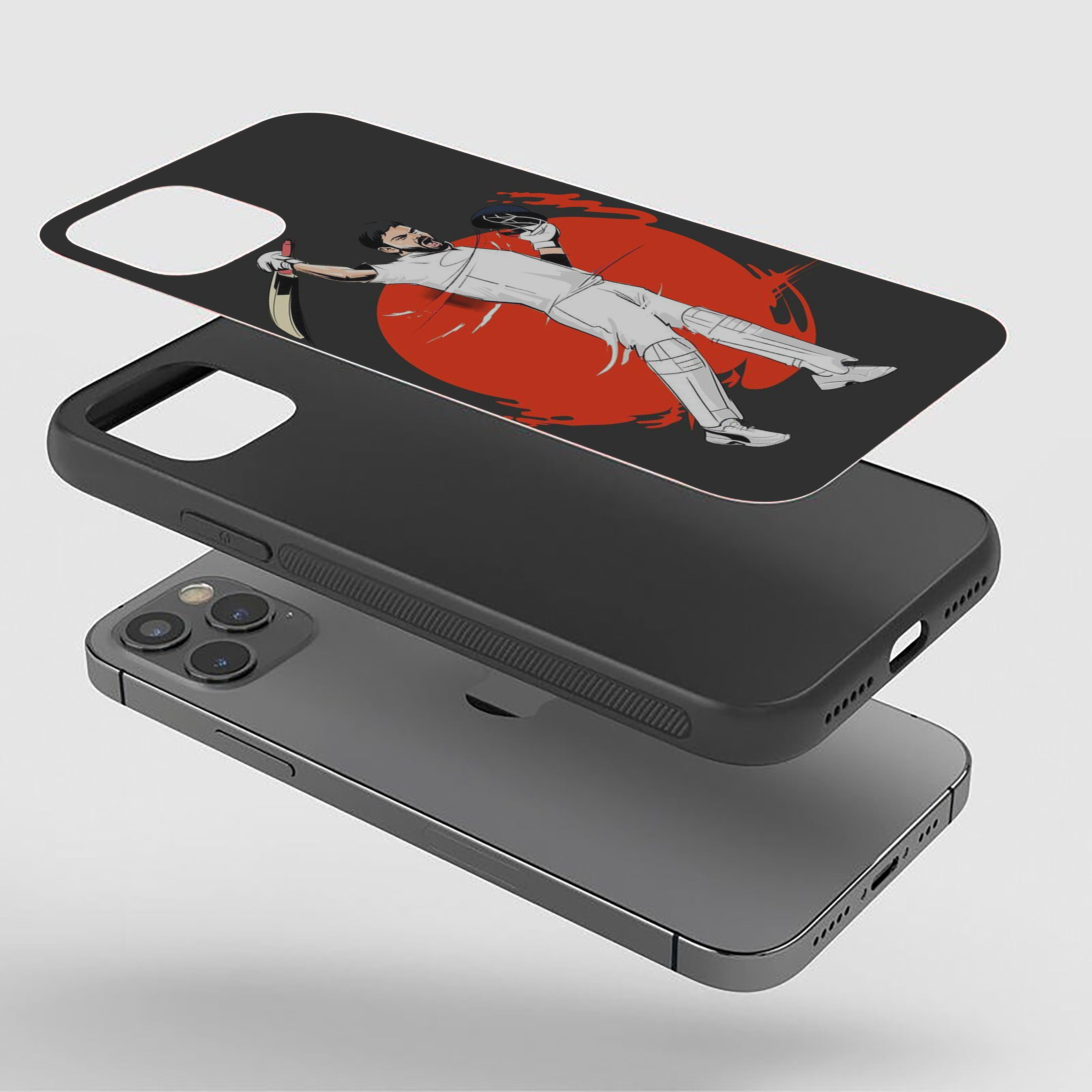 The Fierce Celebration Cricket Silicone Armored Phone Case