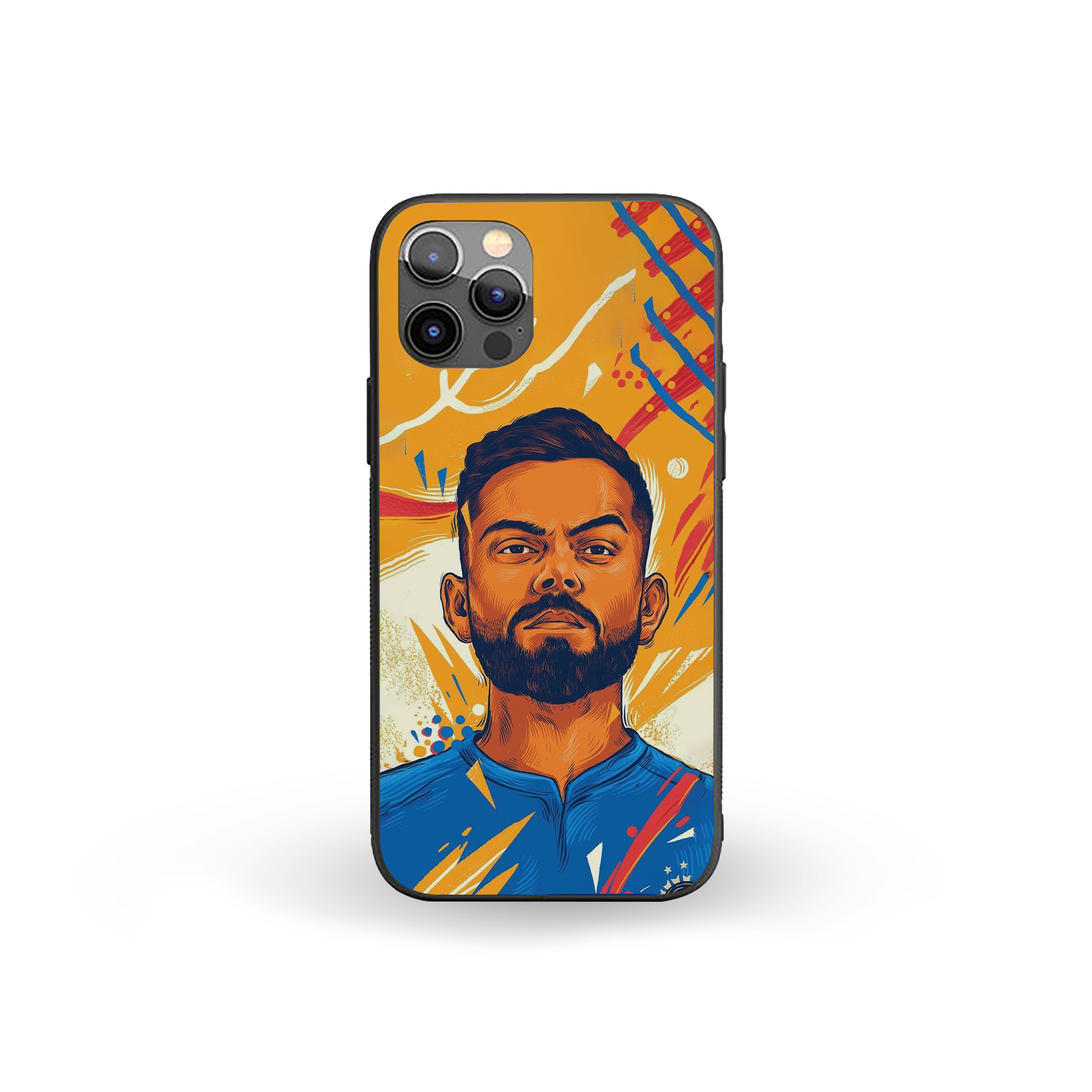The Champion Spirit Cricket Silicone Armored Phone Case