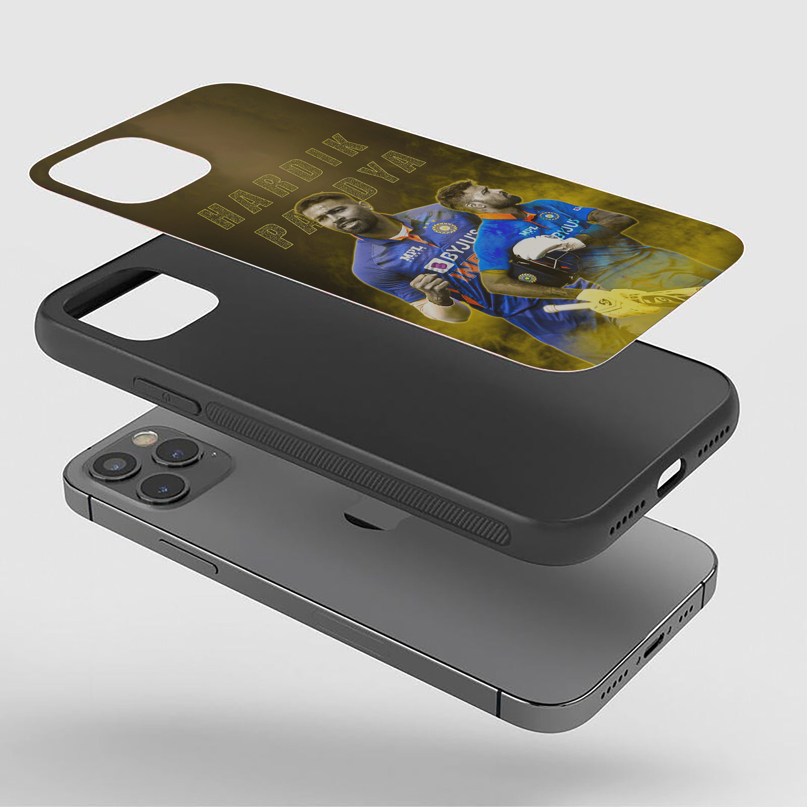 Hardik Pandya Cricket Silicone Armored Phone Case