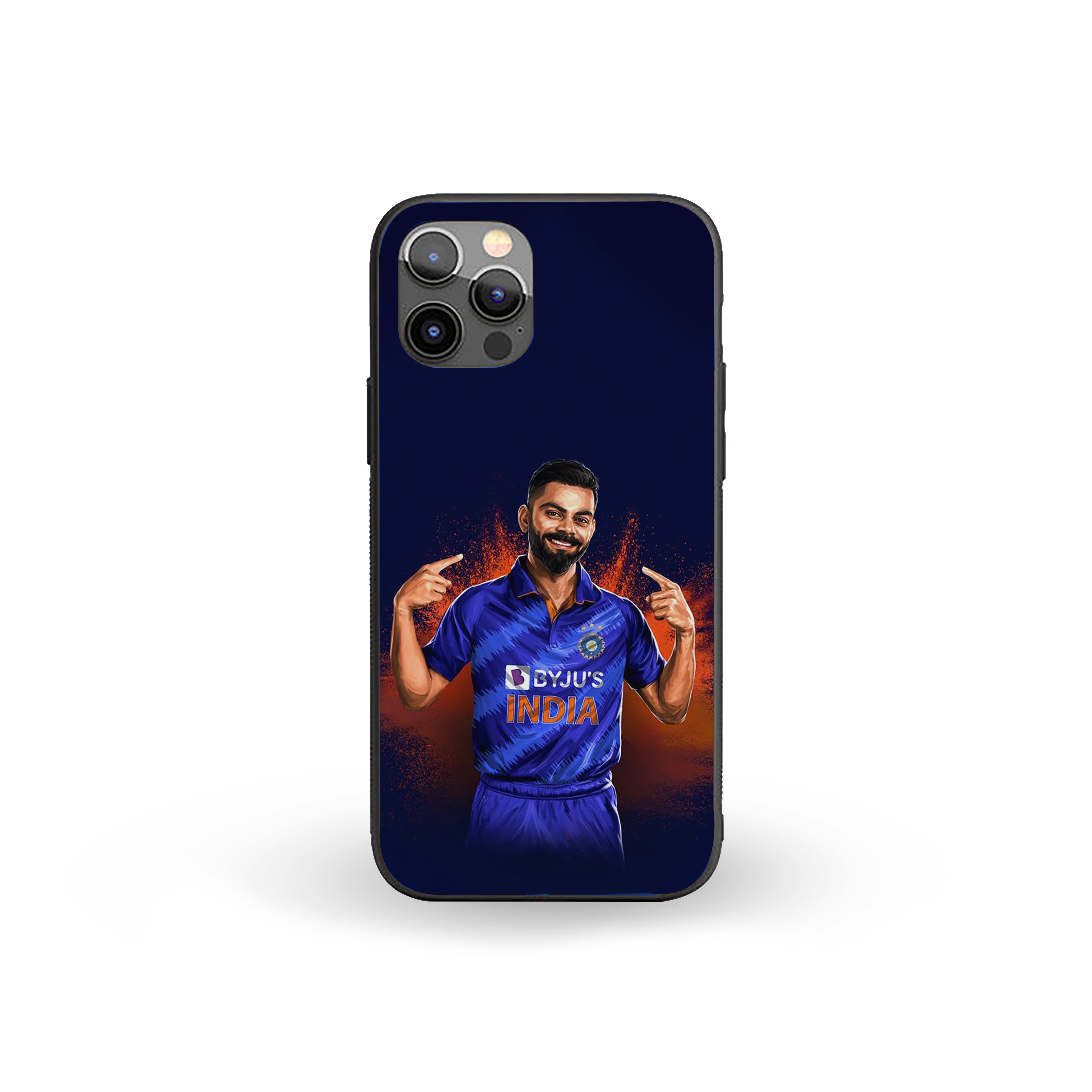 King Kohli - The Icon Cricket Silicone Armored Phone Case