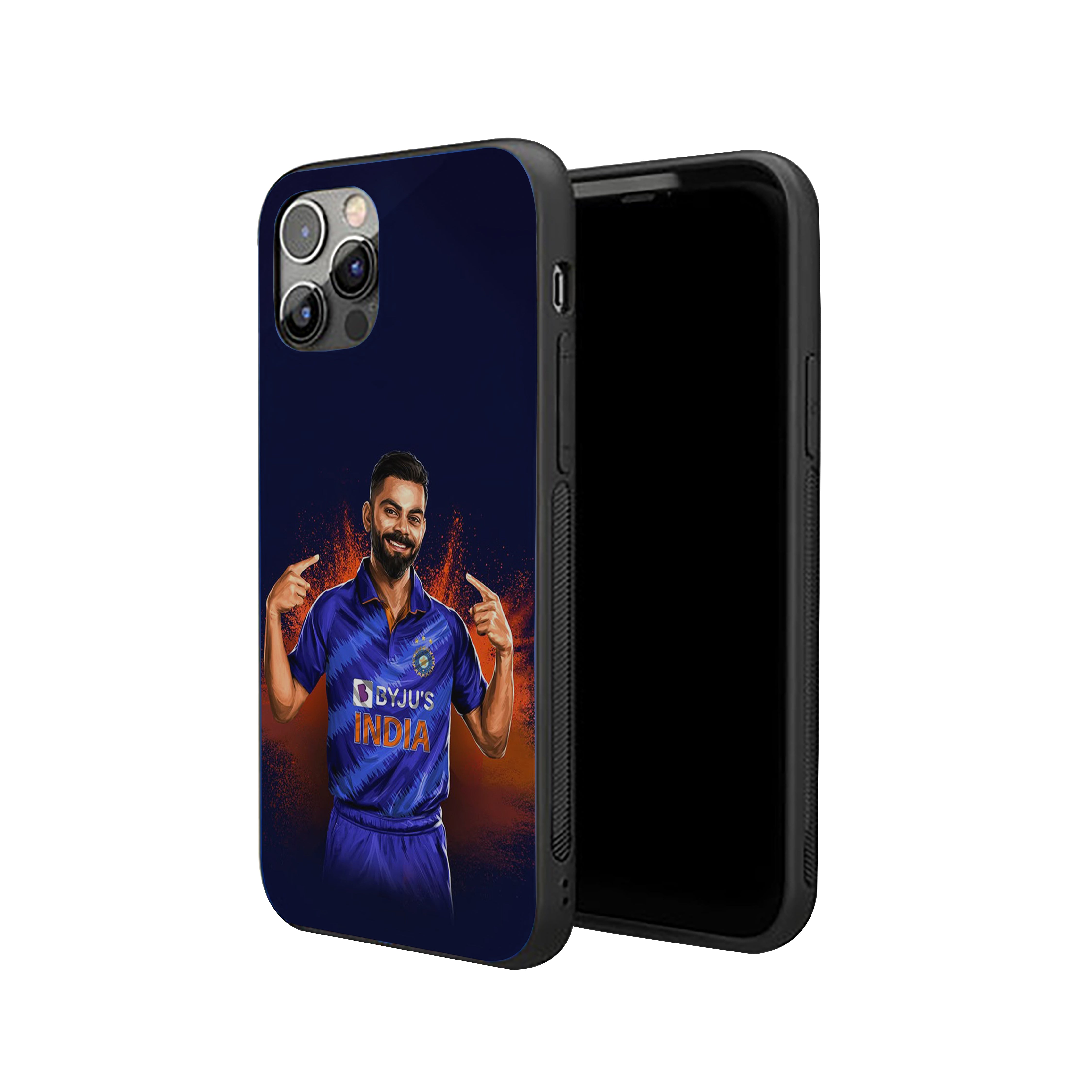King Kohli - The Icon Cricket Silicone Armored Phone Case