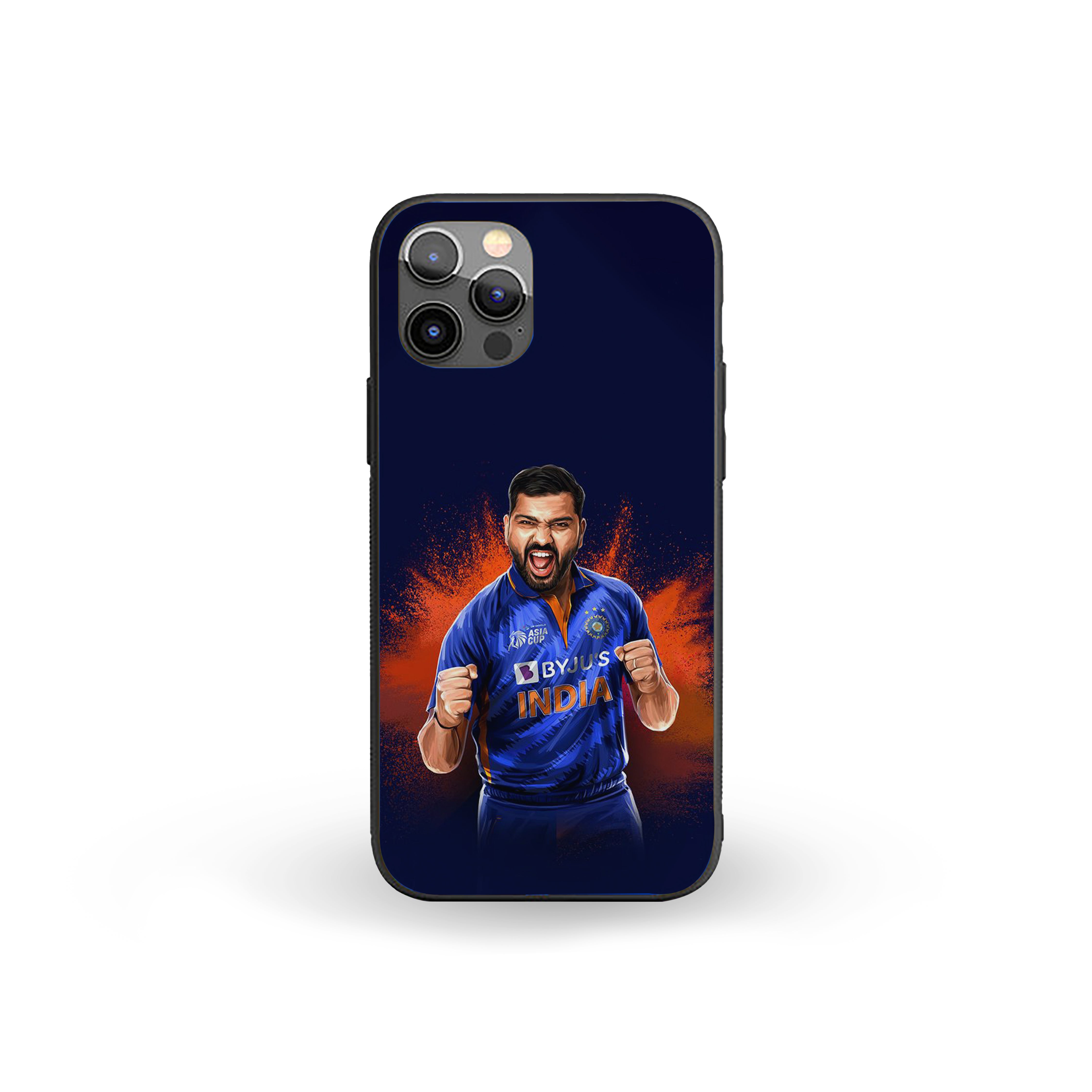 Roaring Sharma - The Hitman Cricket Silicone Armored Phone Case