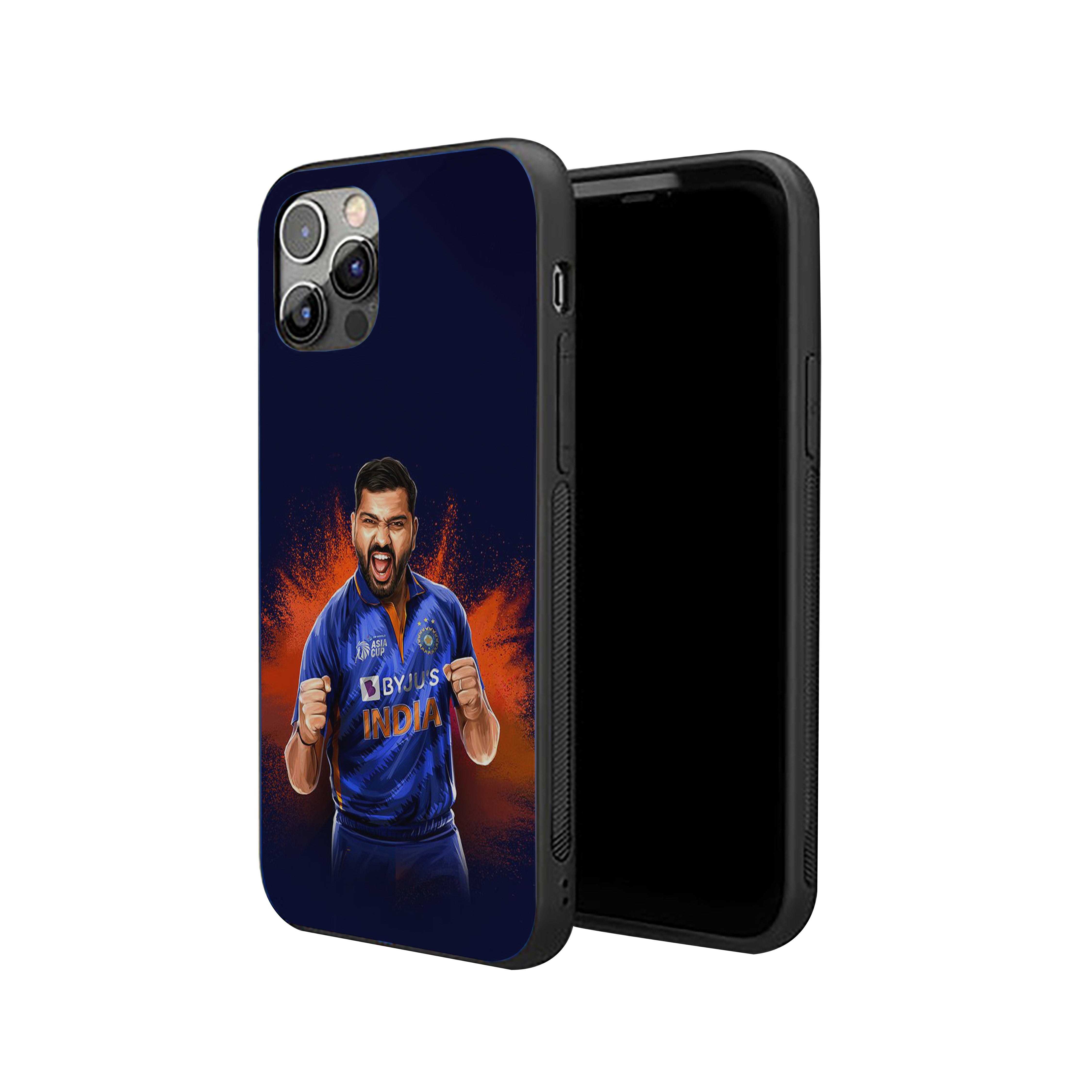 Roaring Sharma - The Hitman Cricket Silicone Armored Phone Case