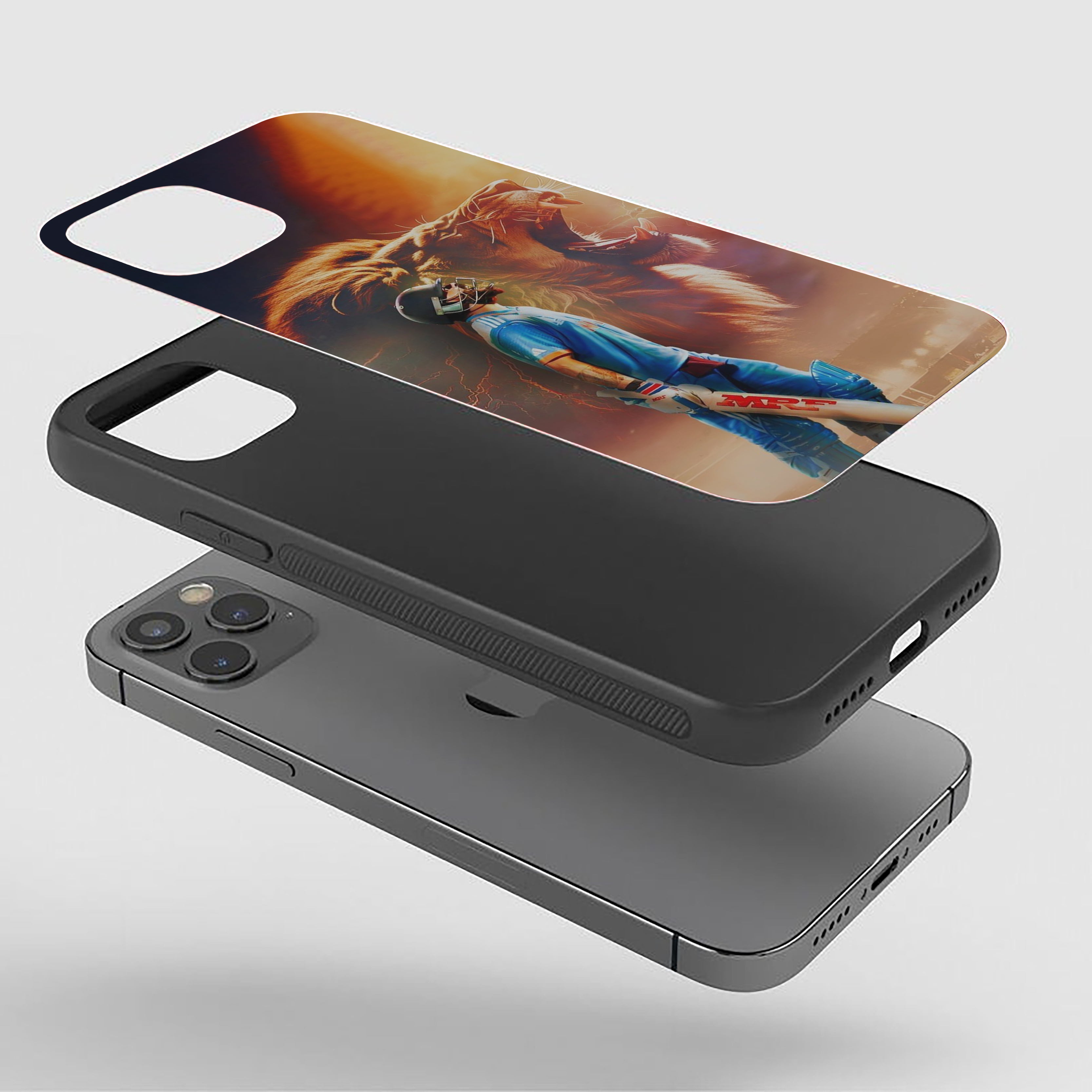 The King’s Roar Cricket Silicone Armored Phone Case