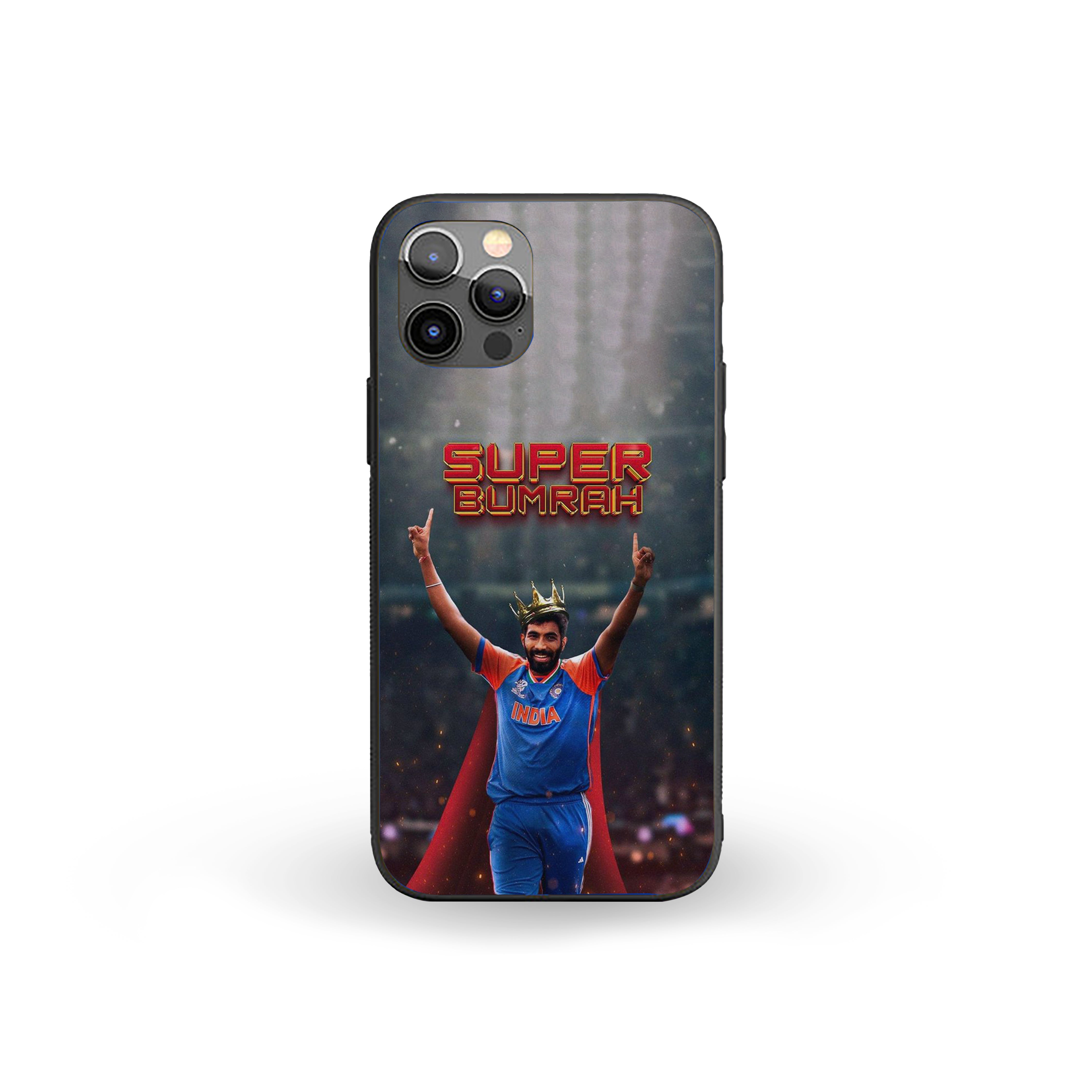 Super Bumrah Cricket Silicone Armored Phone Case