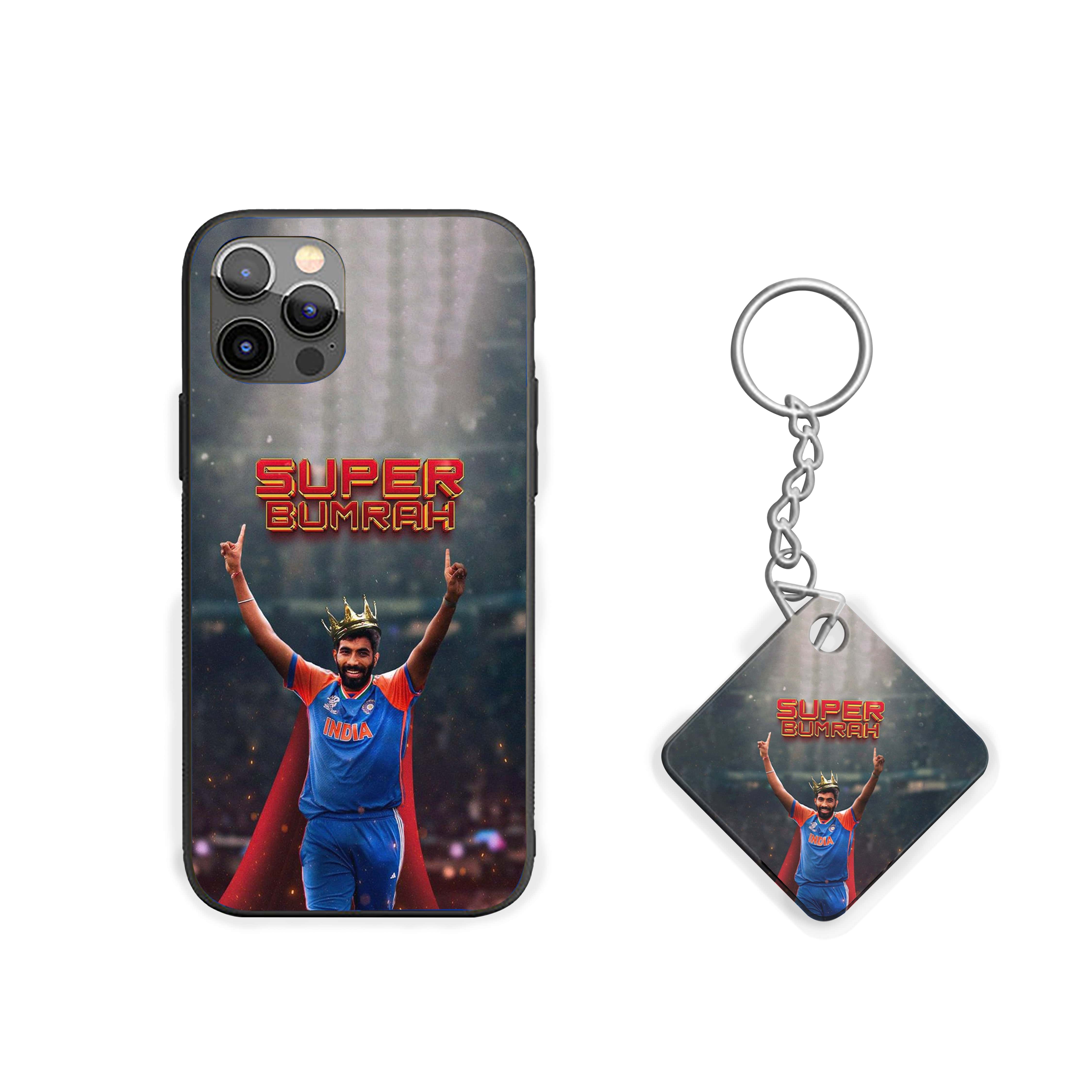 Super Bumrah Cricket Silicone Armored Phone Case