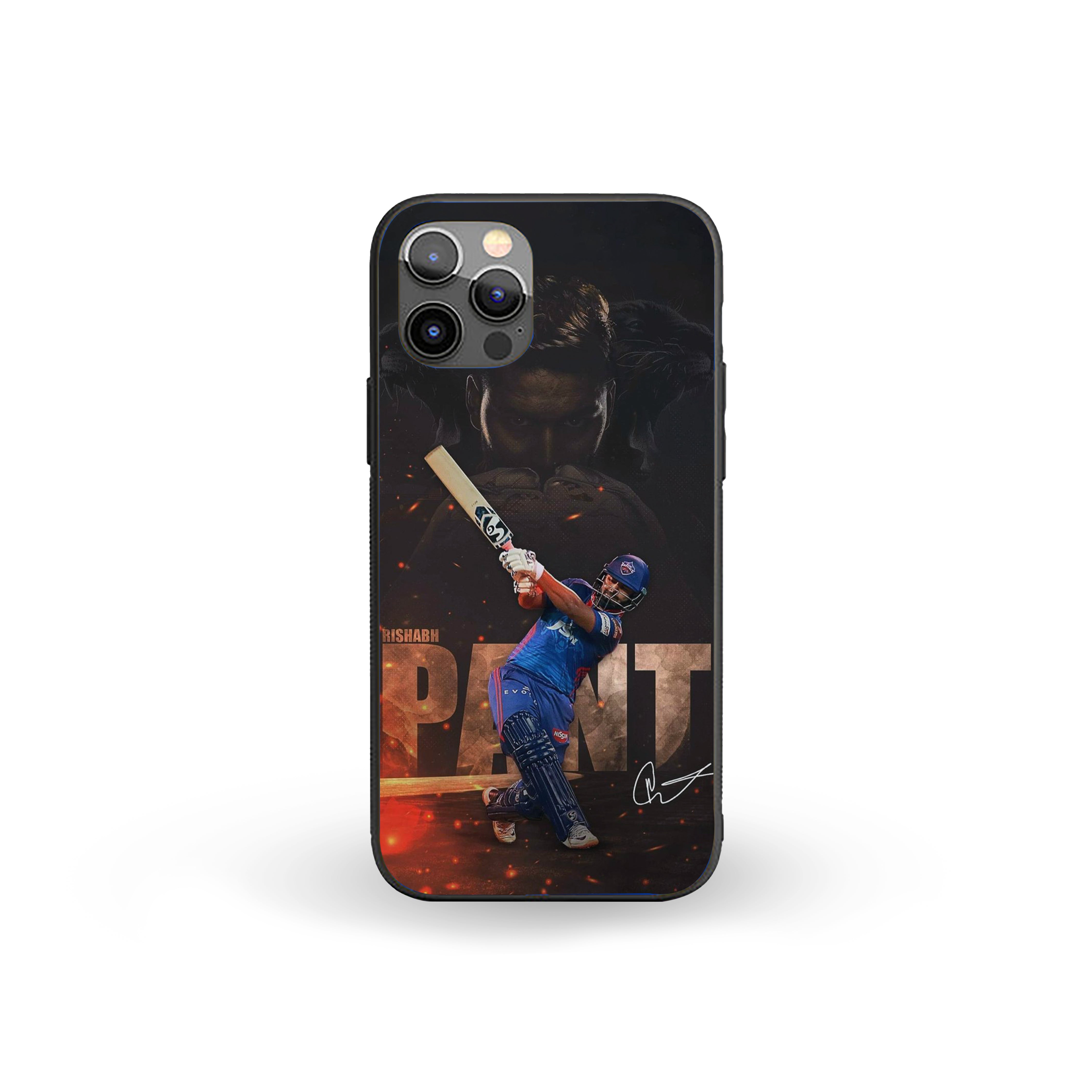 Rishabh Pant Cricket Silicone Armored Phone Case