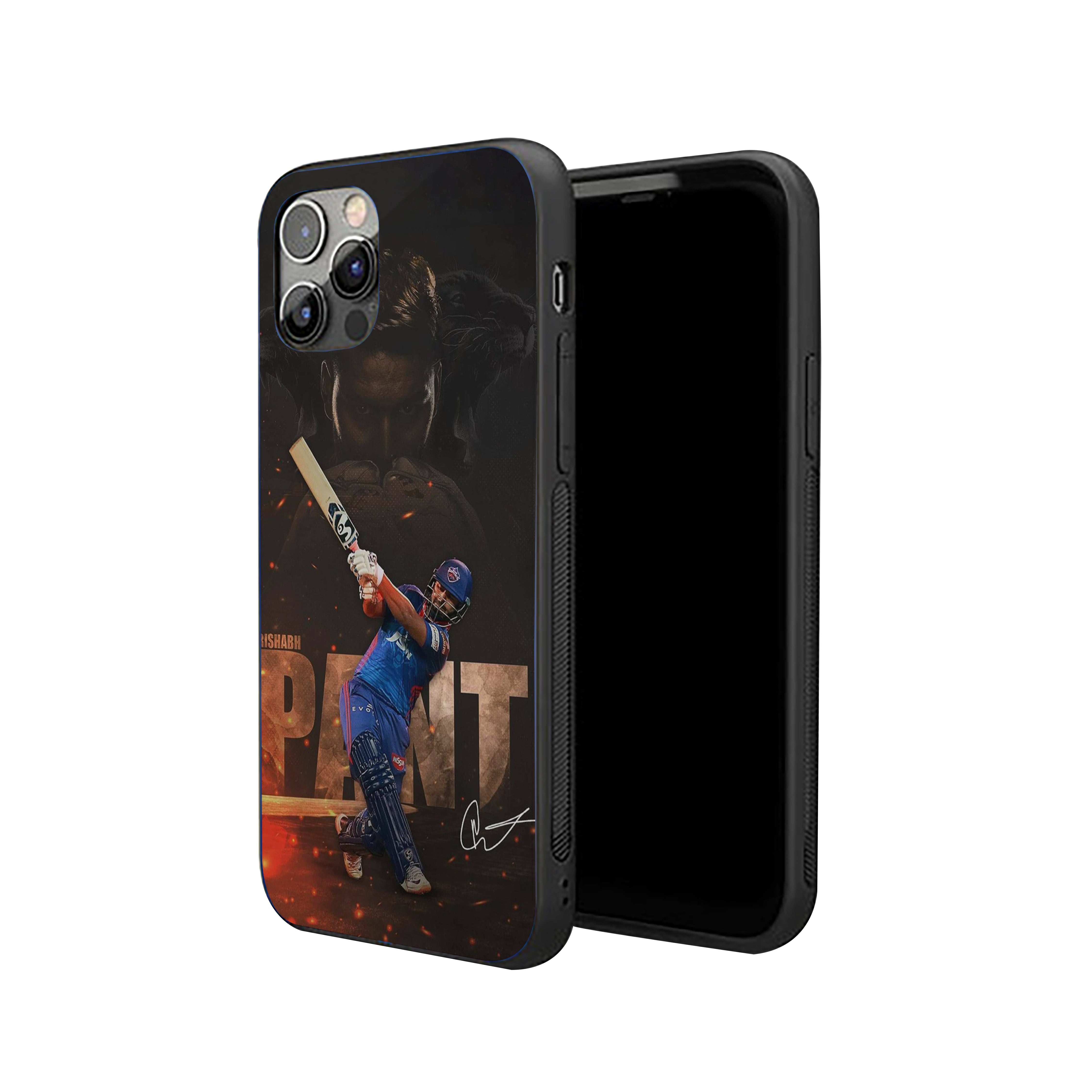 Rishabh Pant Cricket Silicone Armored Phone Case