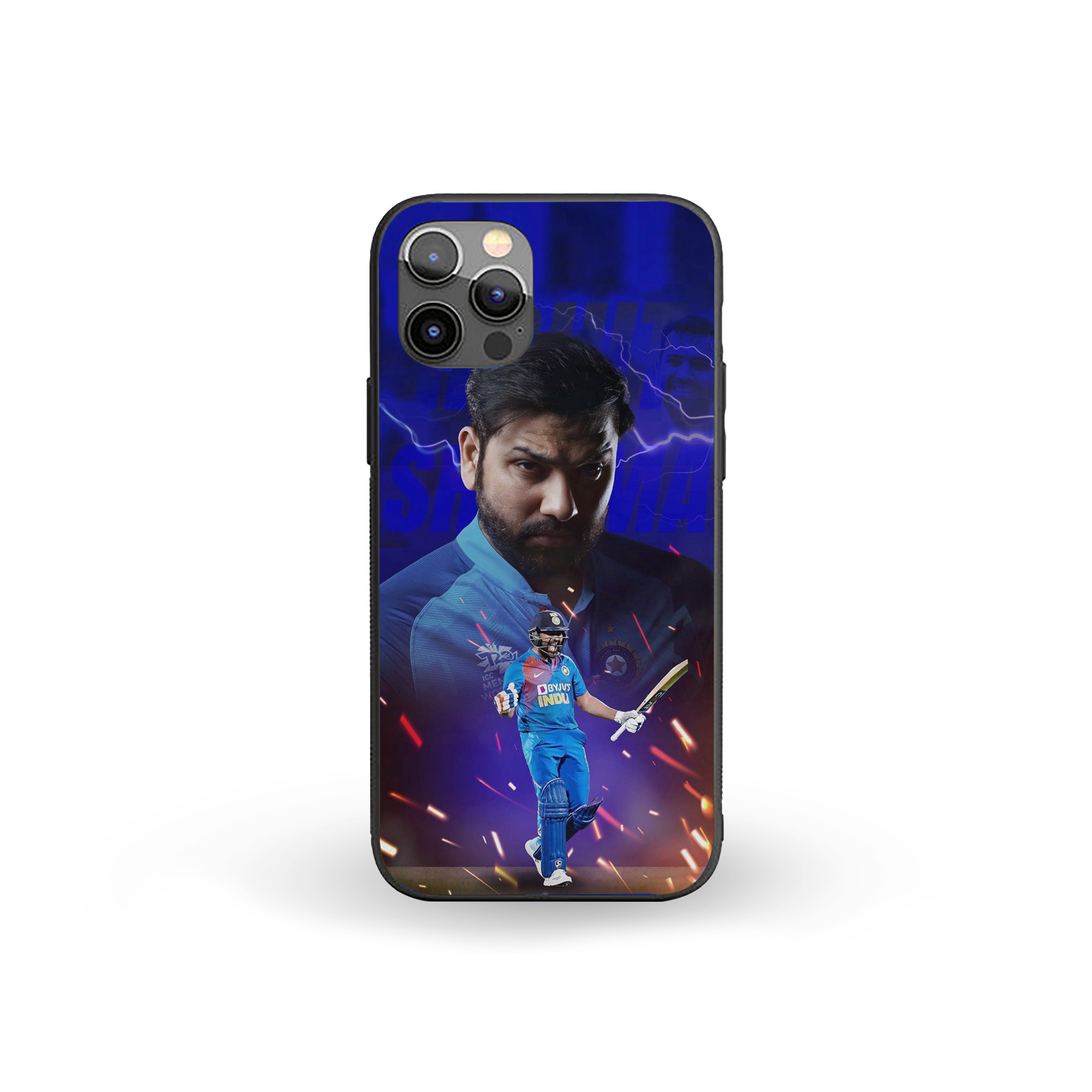 The Thunder Striker Cricket Silicone Armored Phone Case