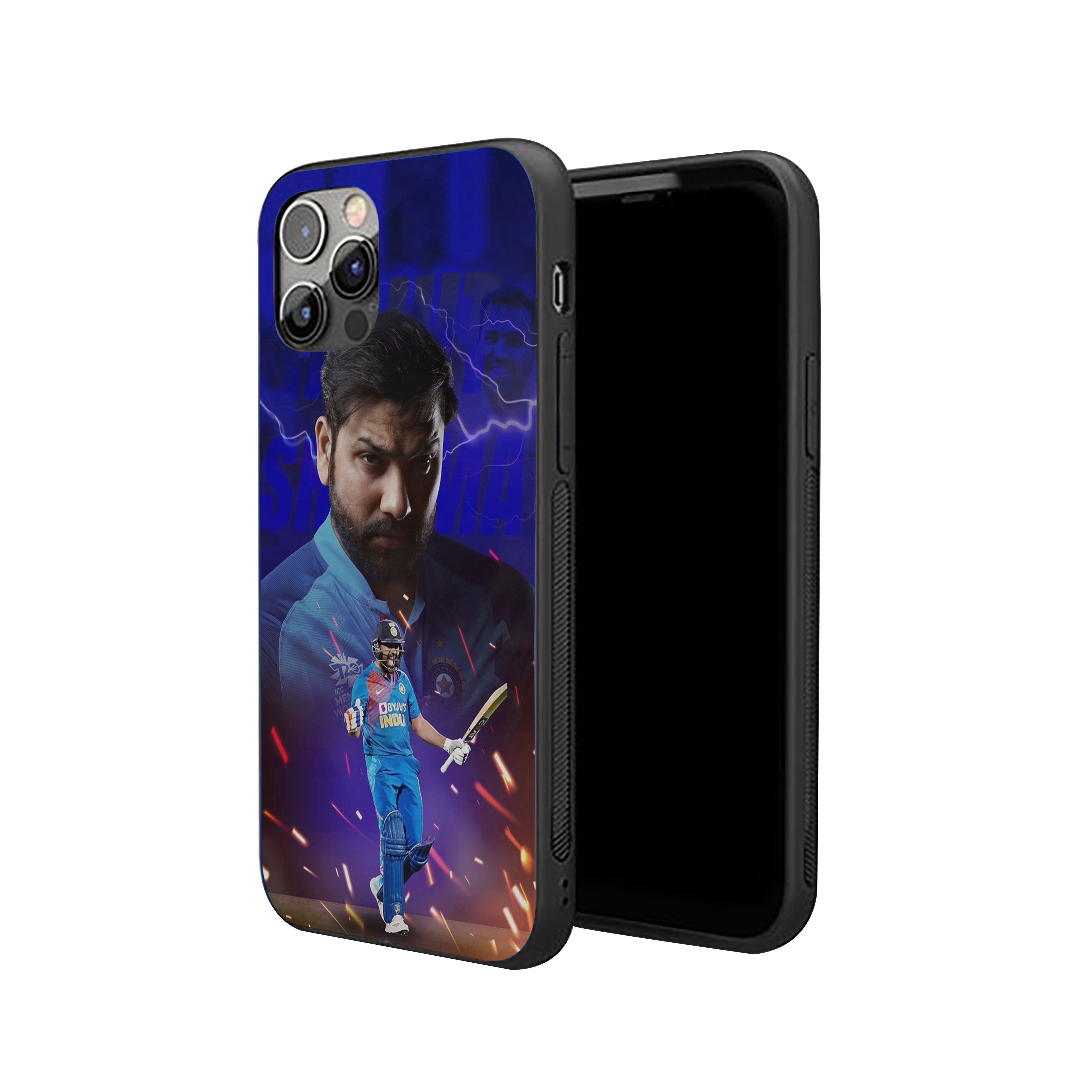 The Thunder Striker Cricket Silicone Armored Phone Case