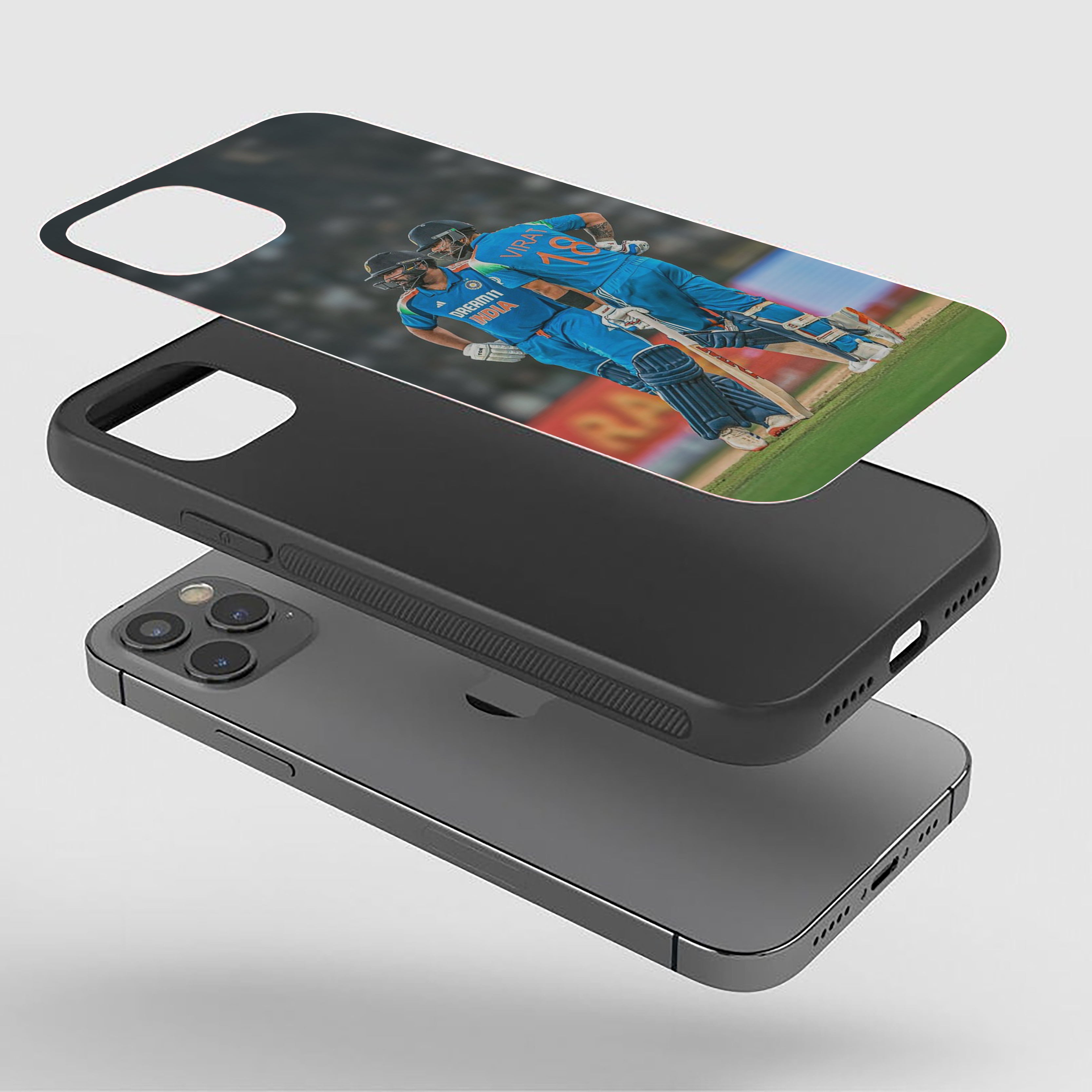 Legends at the Crease Silicone Armored Phone Case