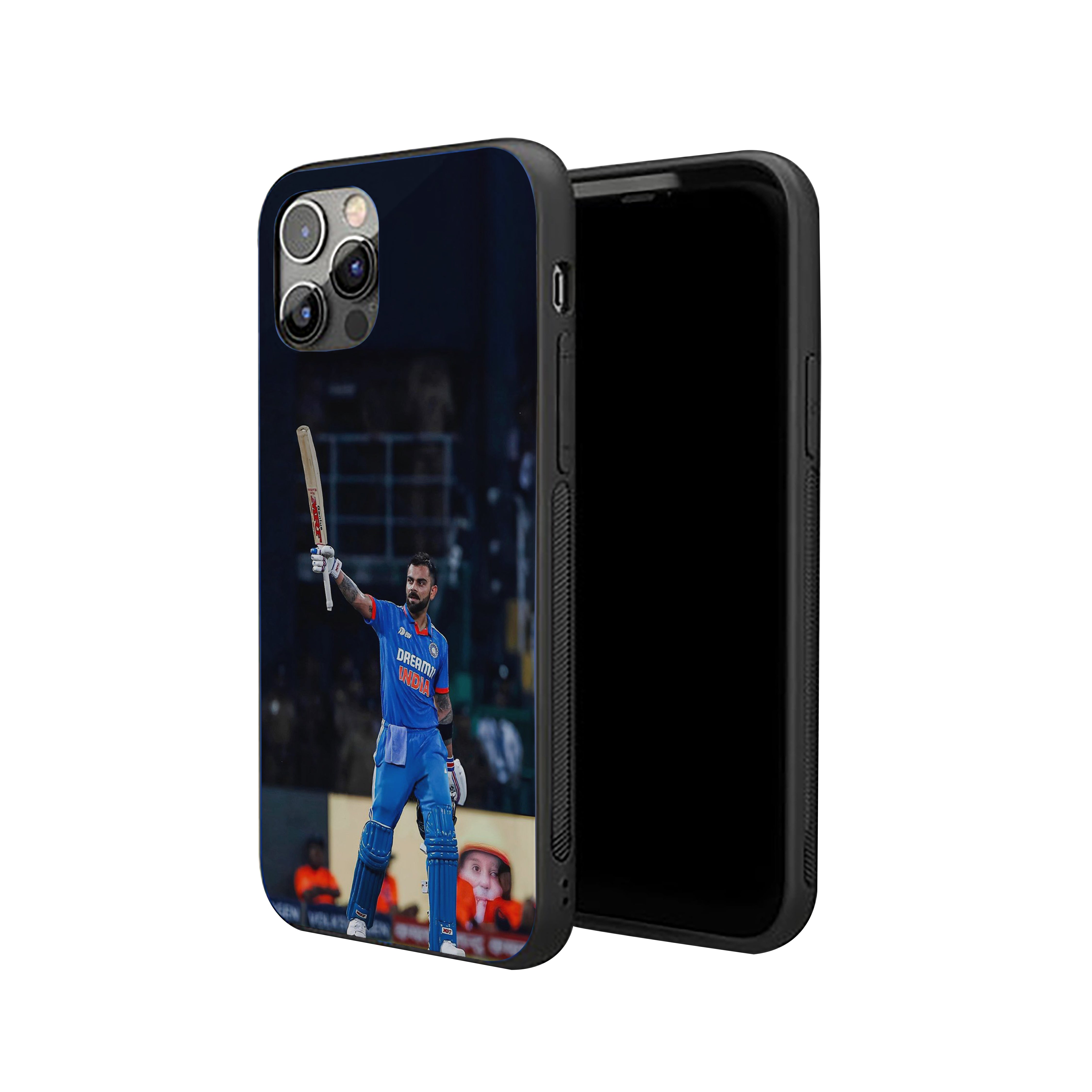 Virat’s Victory Pose Silicone Armored Phone Case