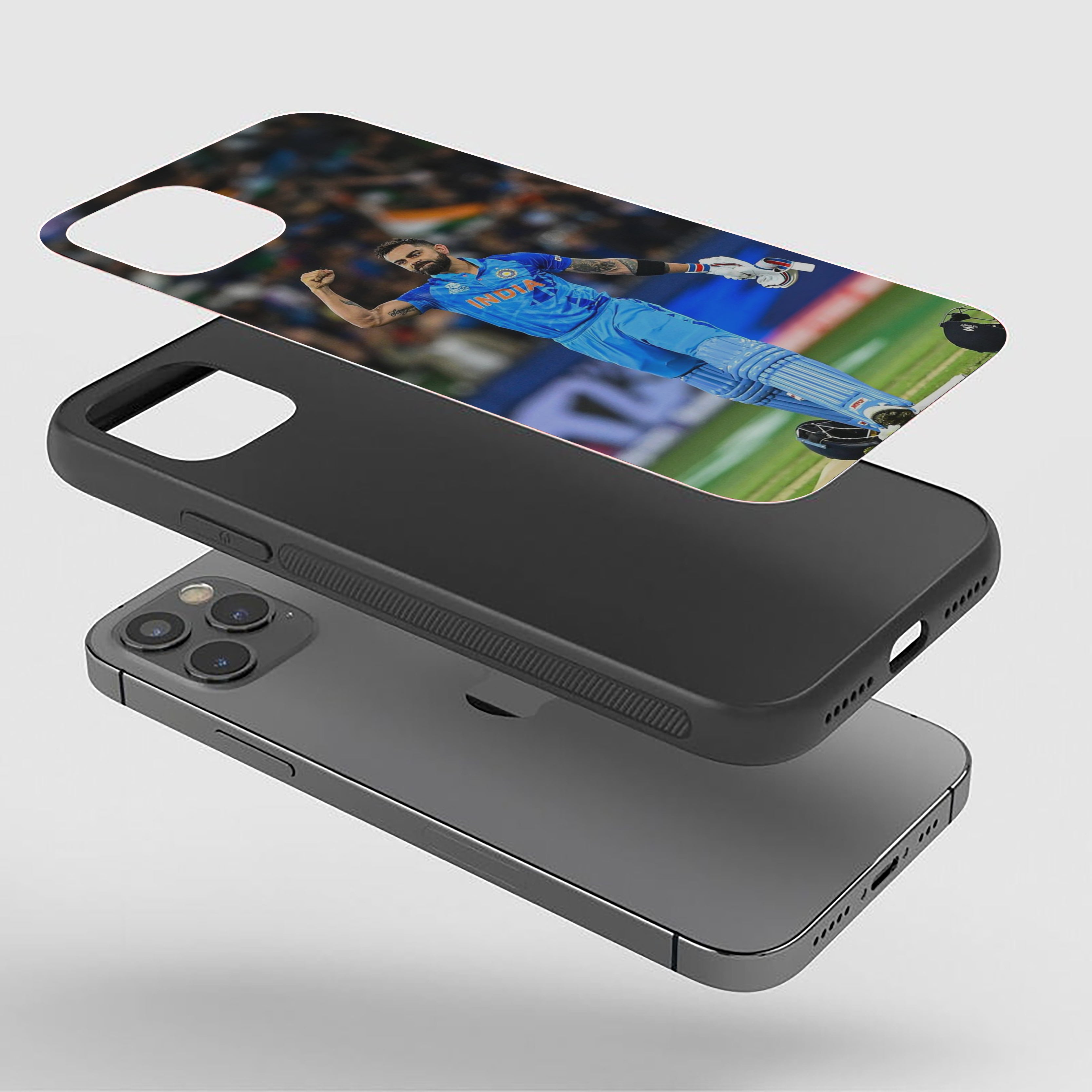 Virat Kohli The Clutch Master Silicone Armored Phone Case