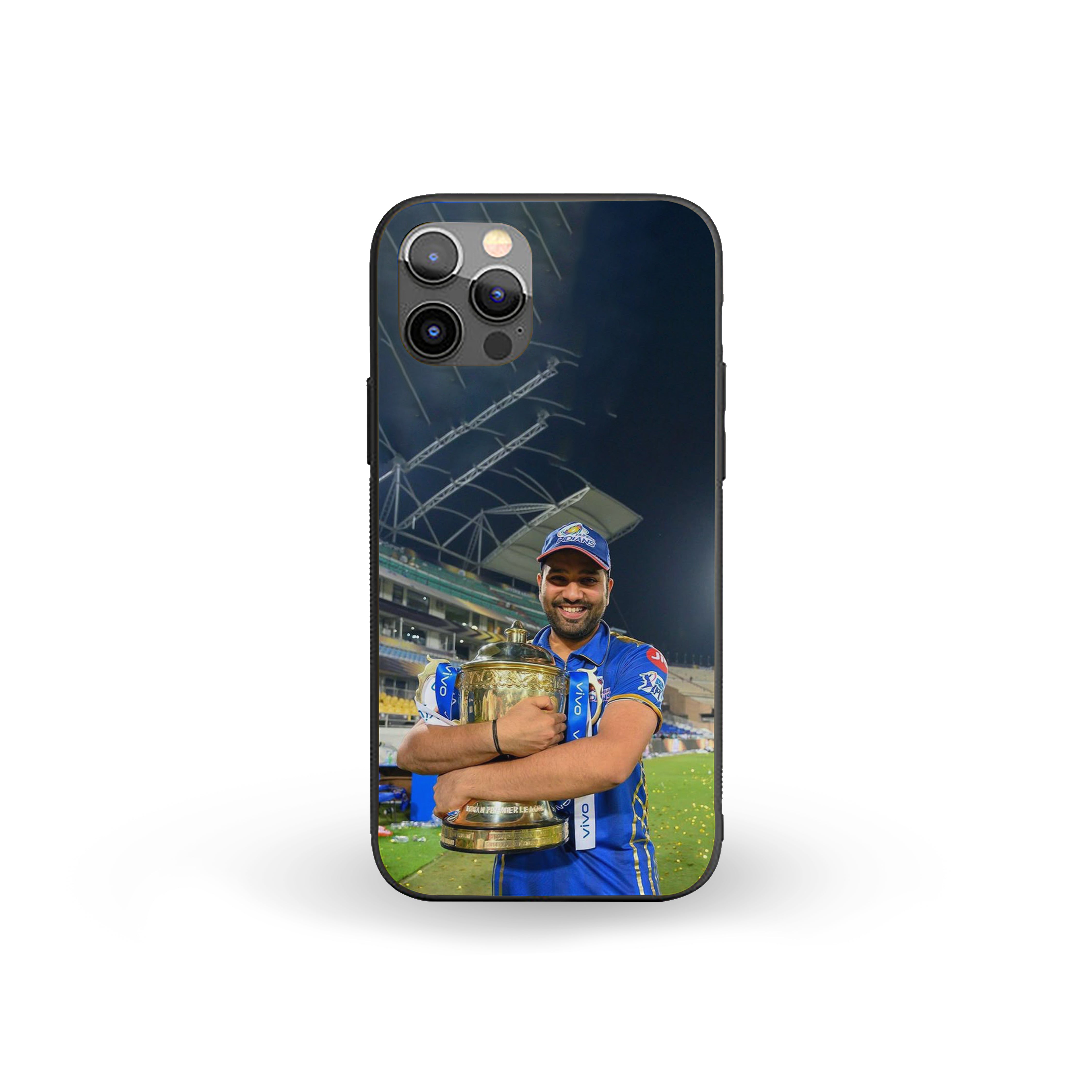 Rohit The Trophy Embrace Silicone Armored Phone Case