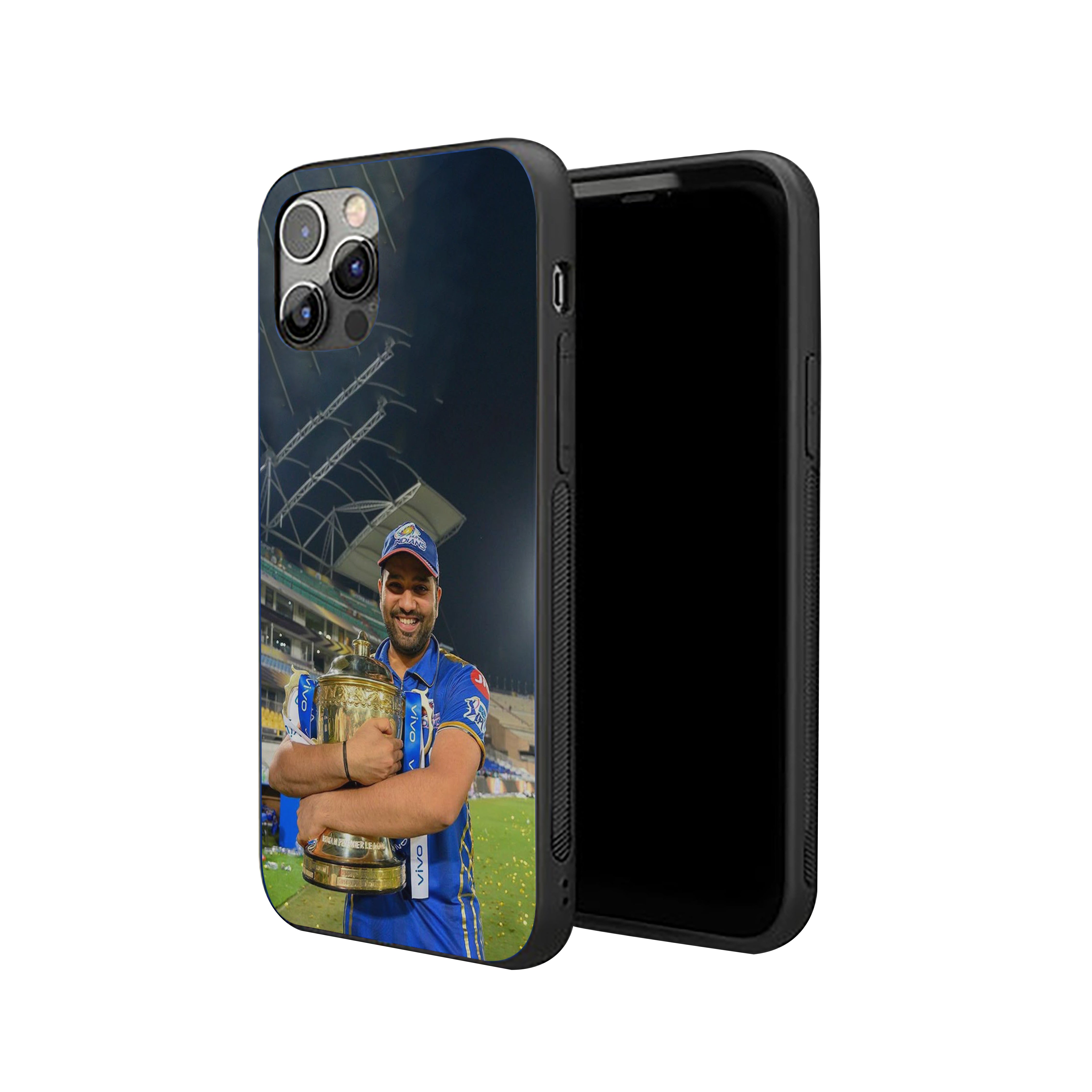 Rohit The Trophy Embrace Silicone Armored Phone Case