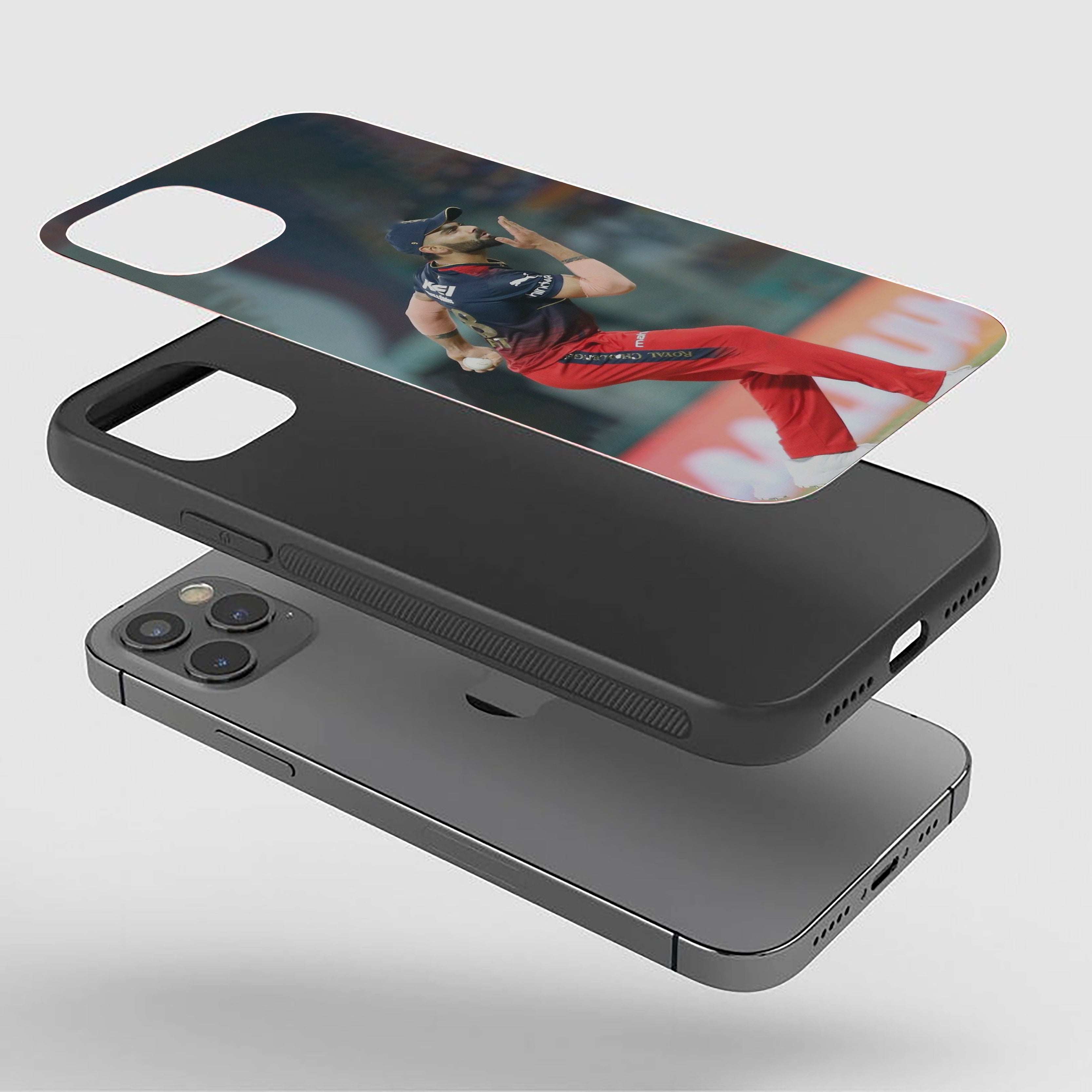 Kiss of Confidence Virat Silicone Armored Phone Case