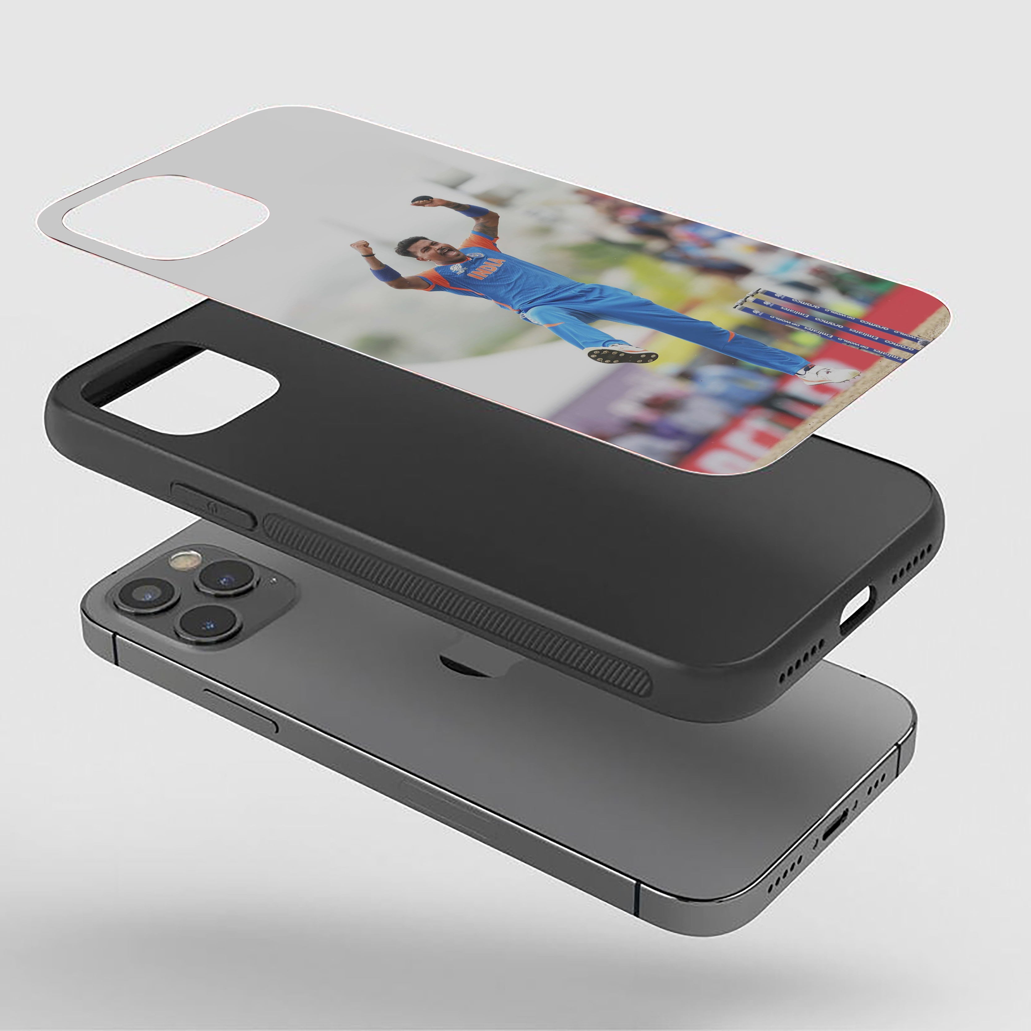 Hardik Pandya Stylish Silicone Armored Phone Case