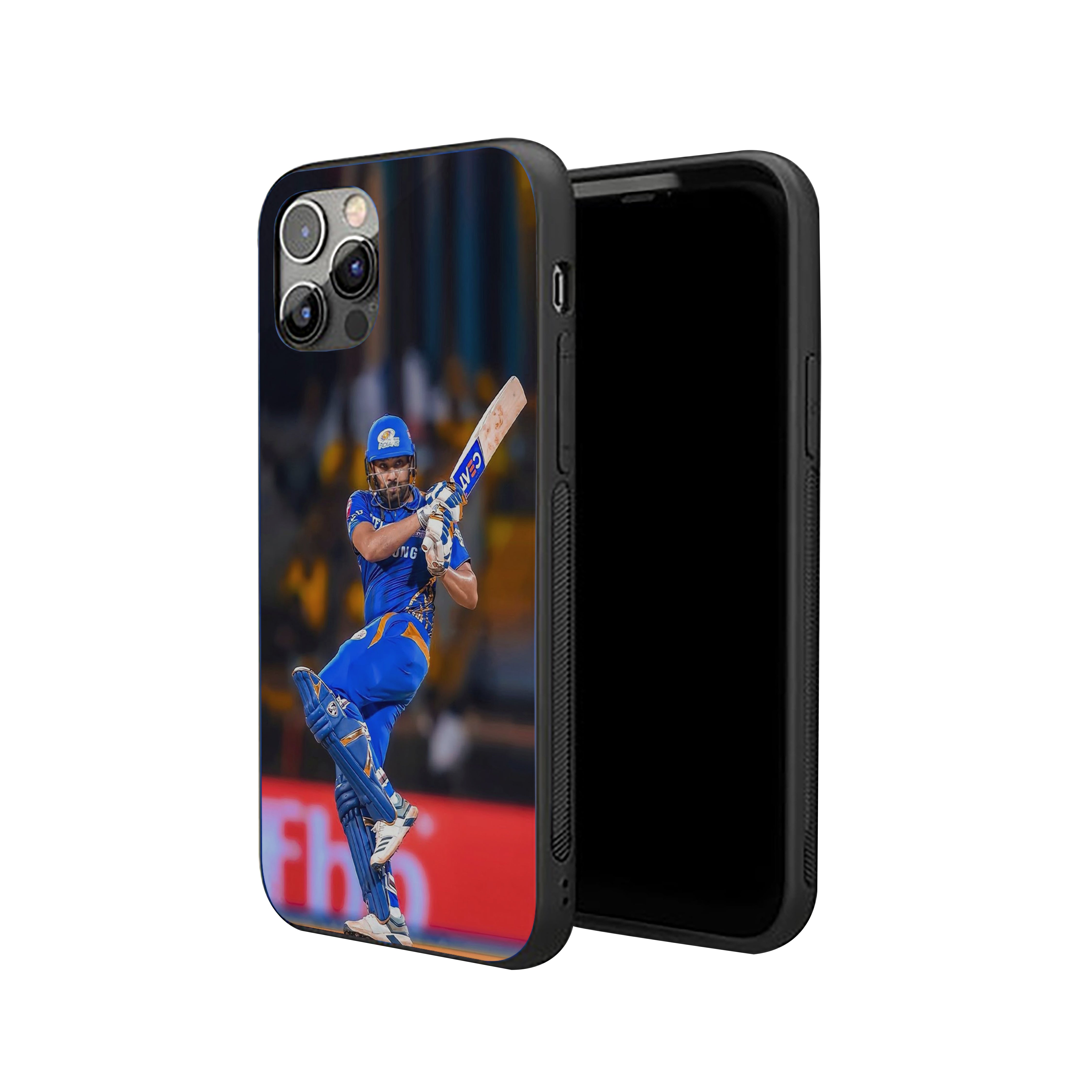 Rohit Sharma Powerful Shot Silicone Armored Phone Case