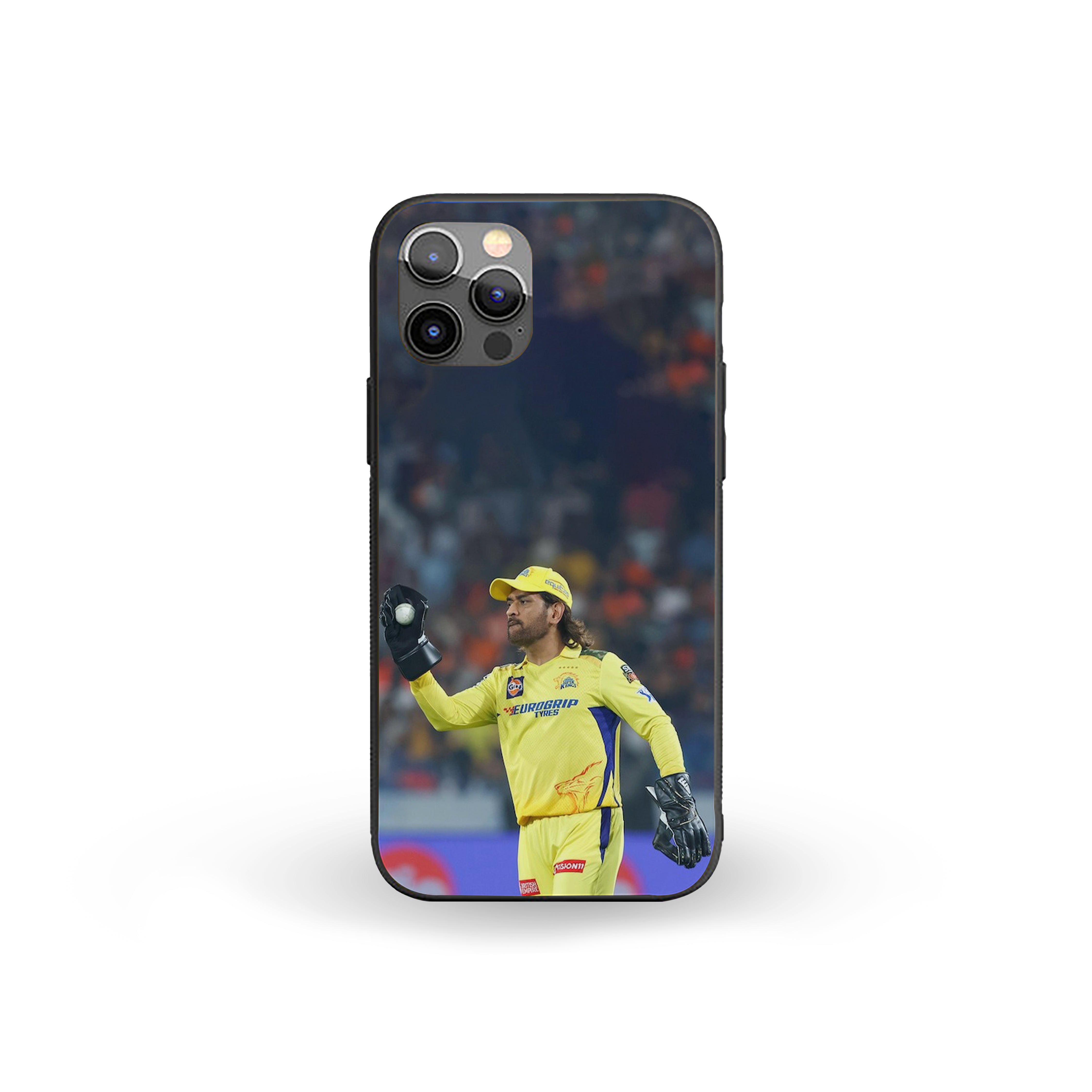 Thala Dhoni CSK Edition Silicone Armored Phone Case