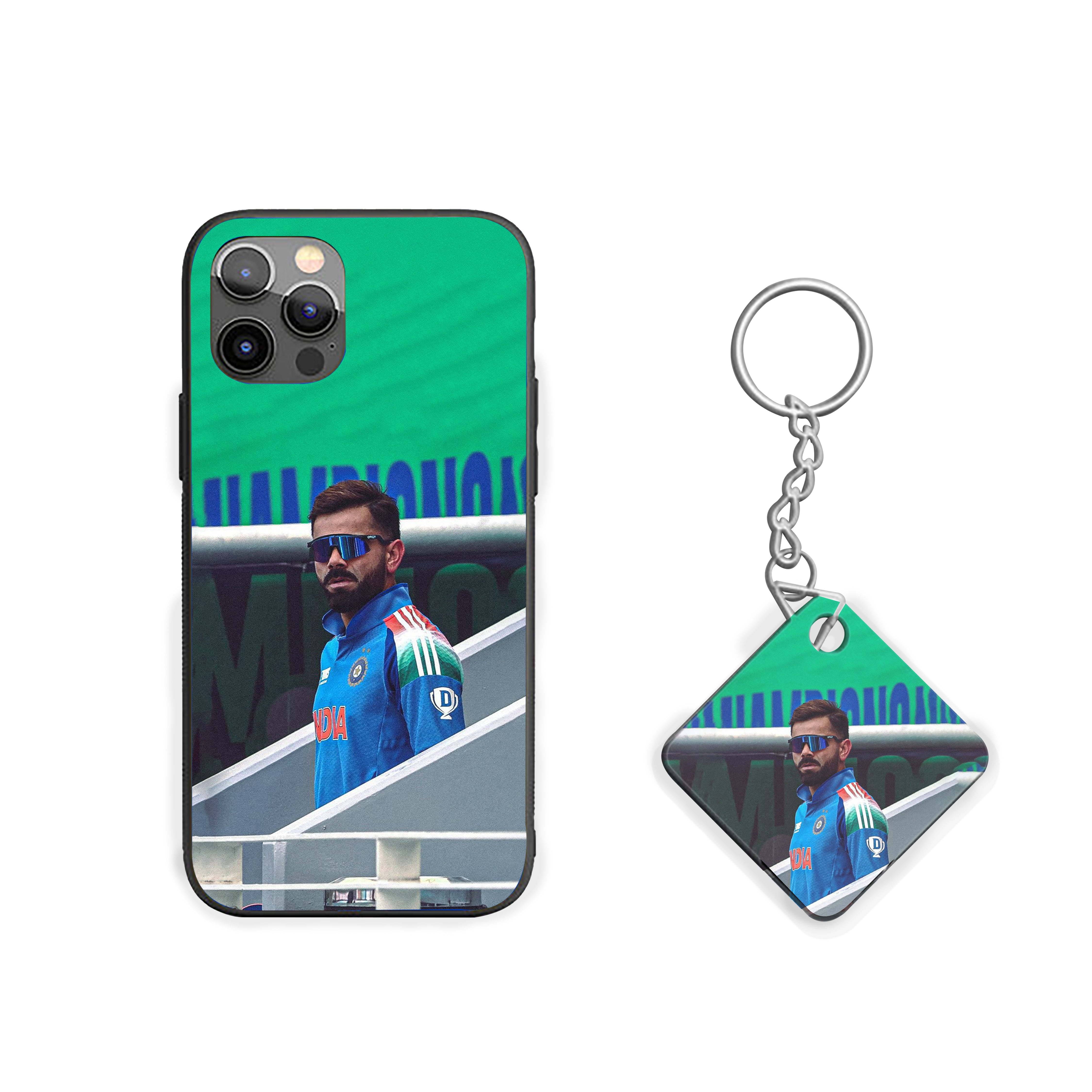 Virat Kohli Stylish Silicone Armored Phone Case