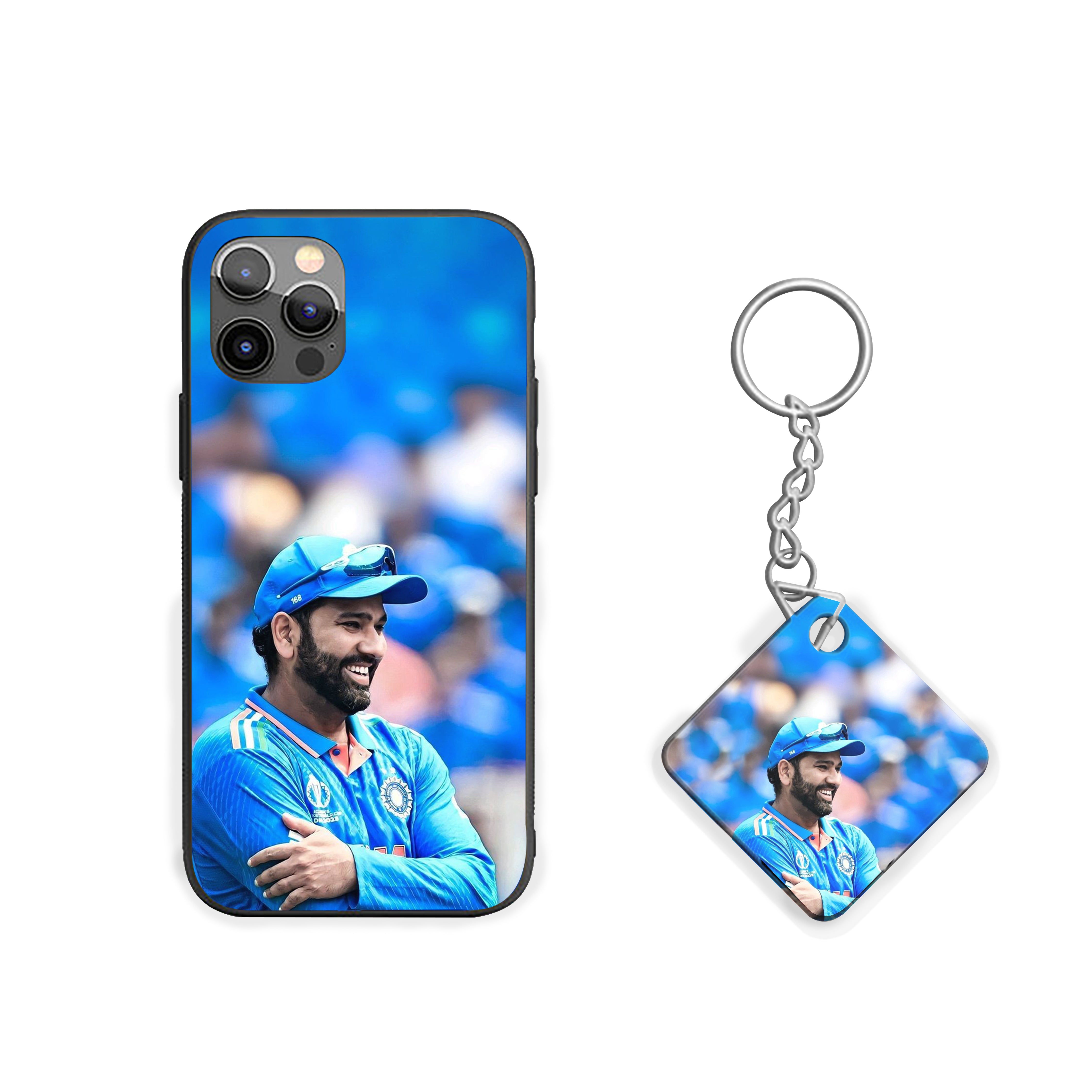 Rohit Sharma Majestic Silicone Armored Phone Case