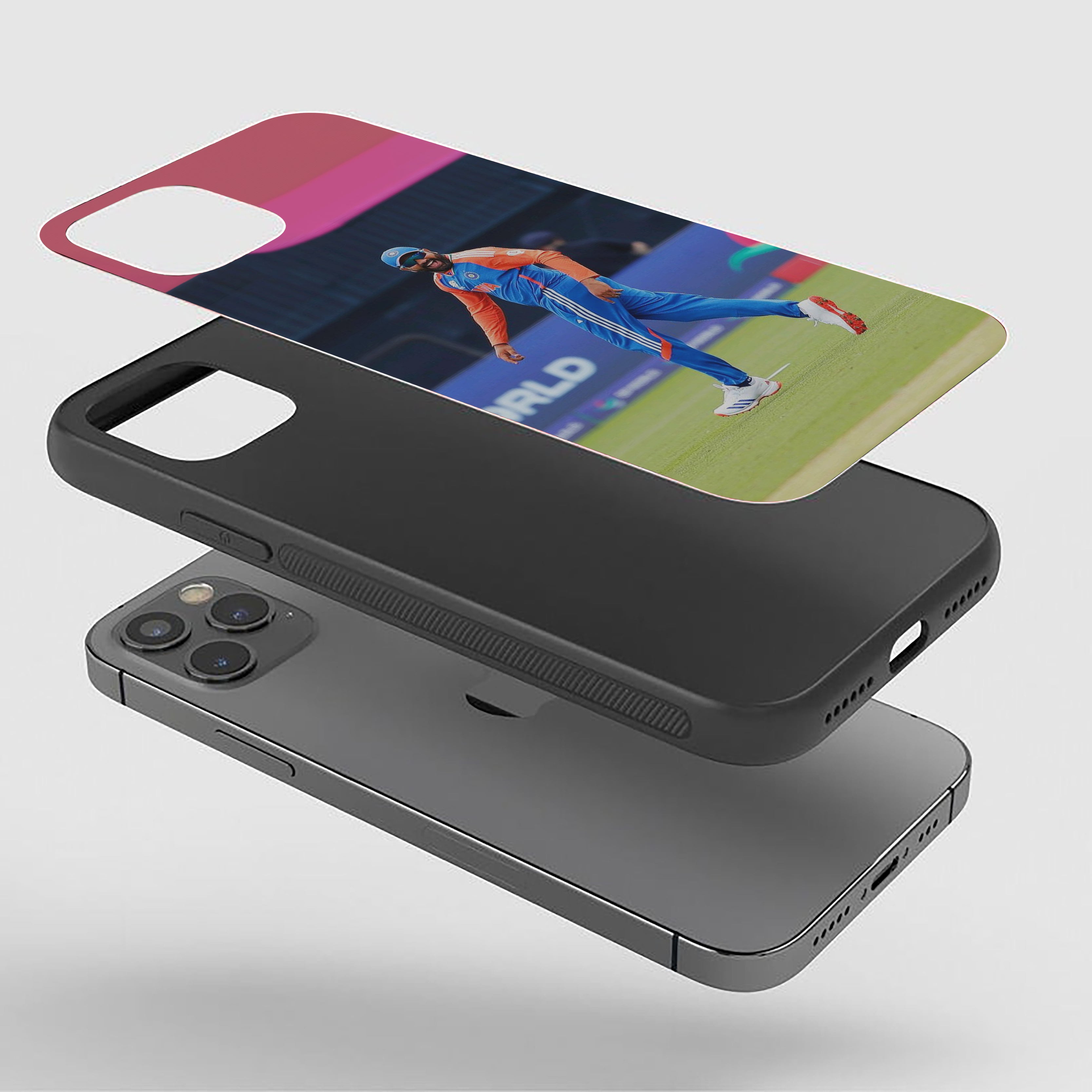 Rohit Sharma Powerful Silicone Armored Phone Case