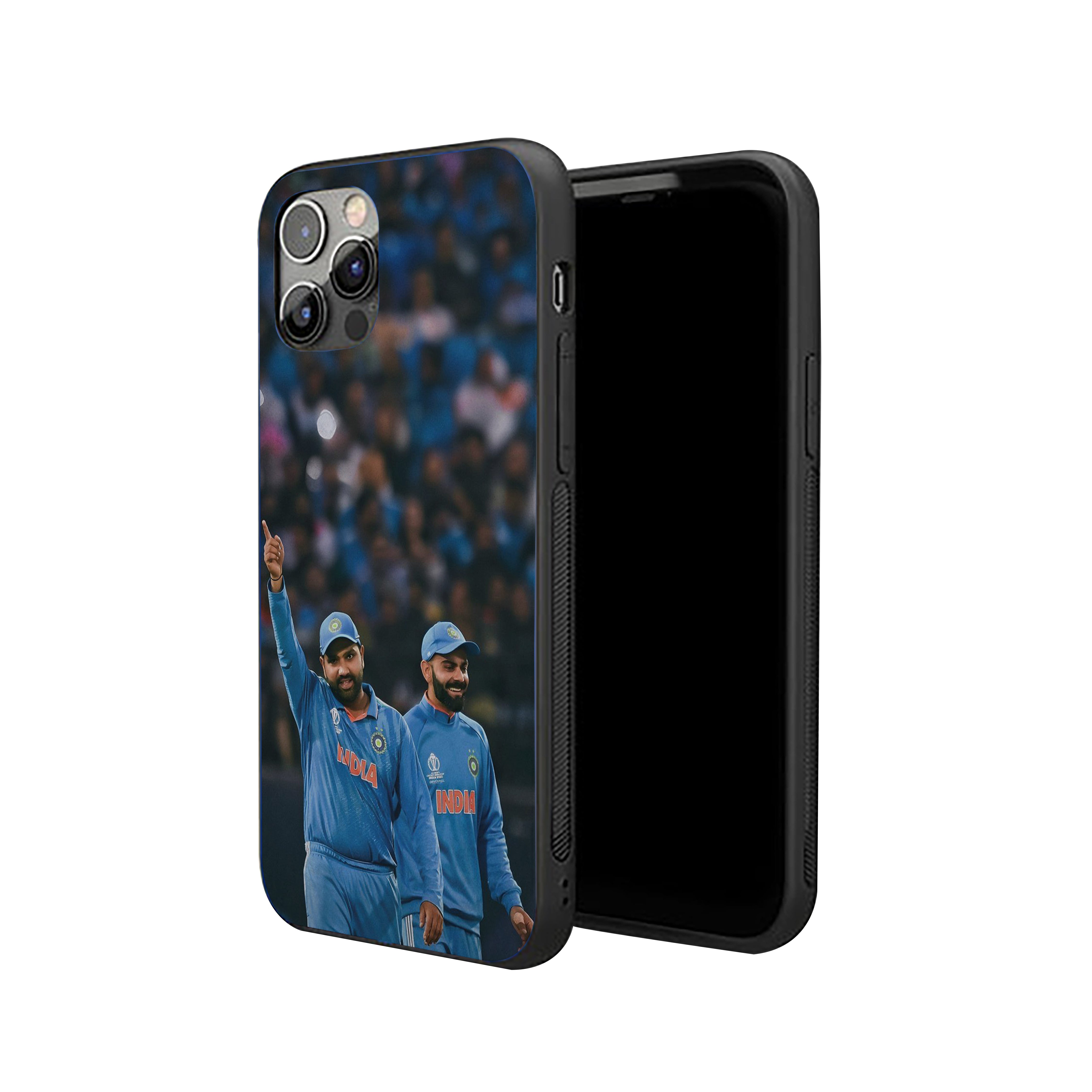 Virat Kohli and Rohit Sharma Silicone Armored Phone Case
