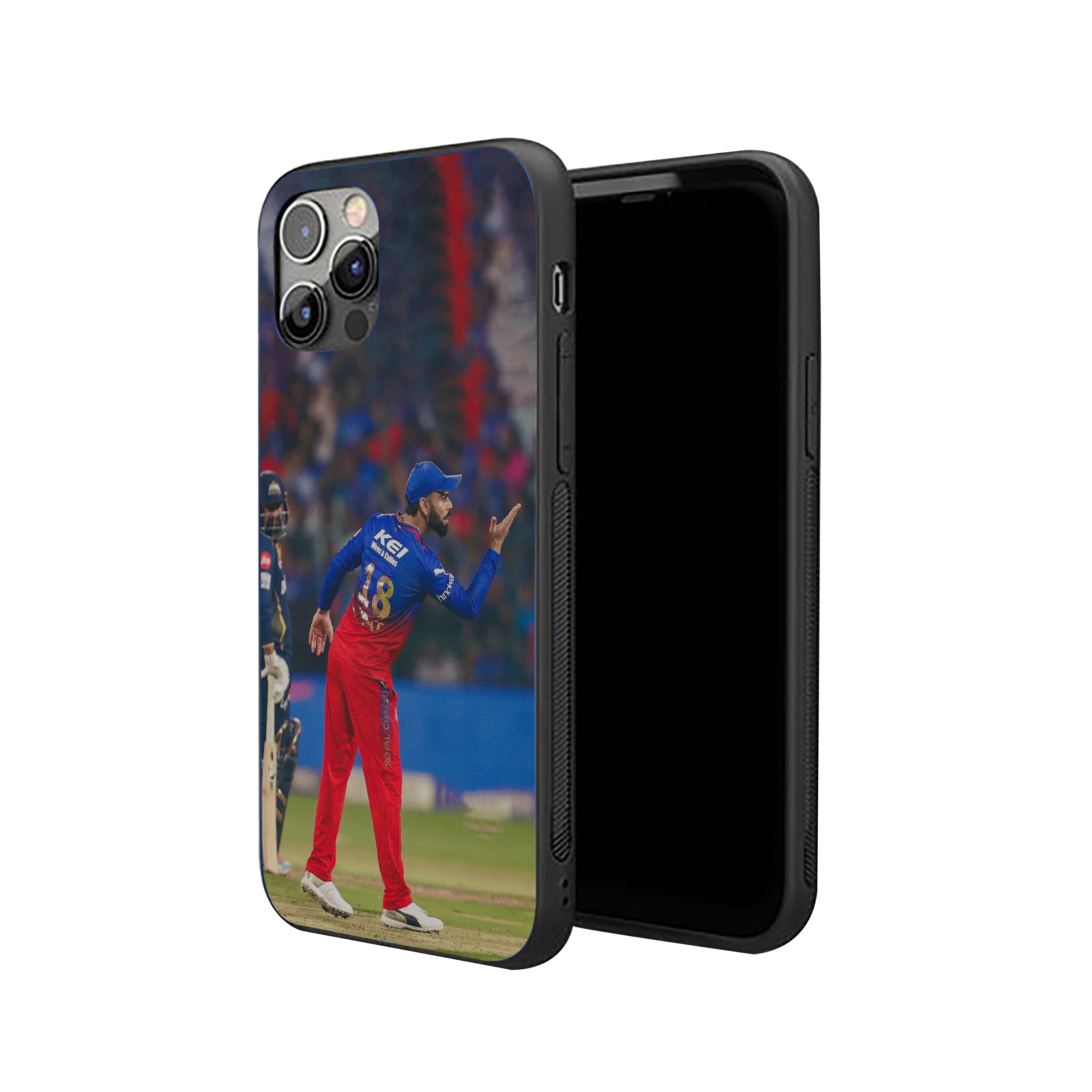 Virat Kohli Attitude RCB Silicone Armored Phone Case