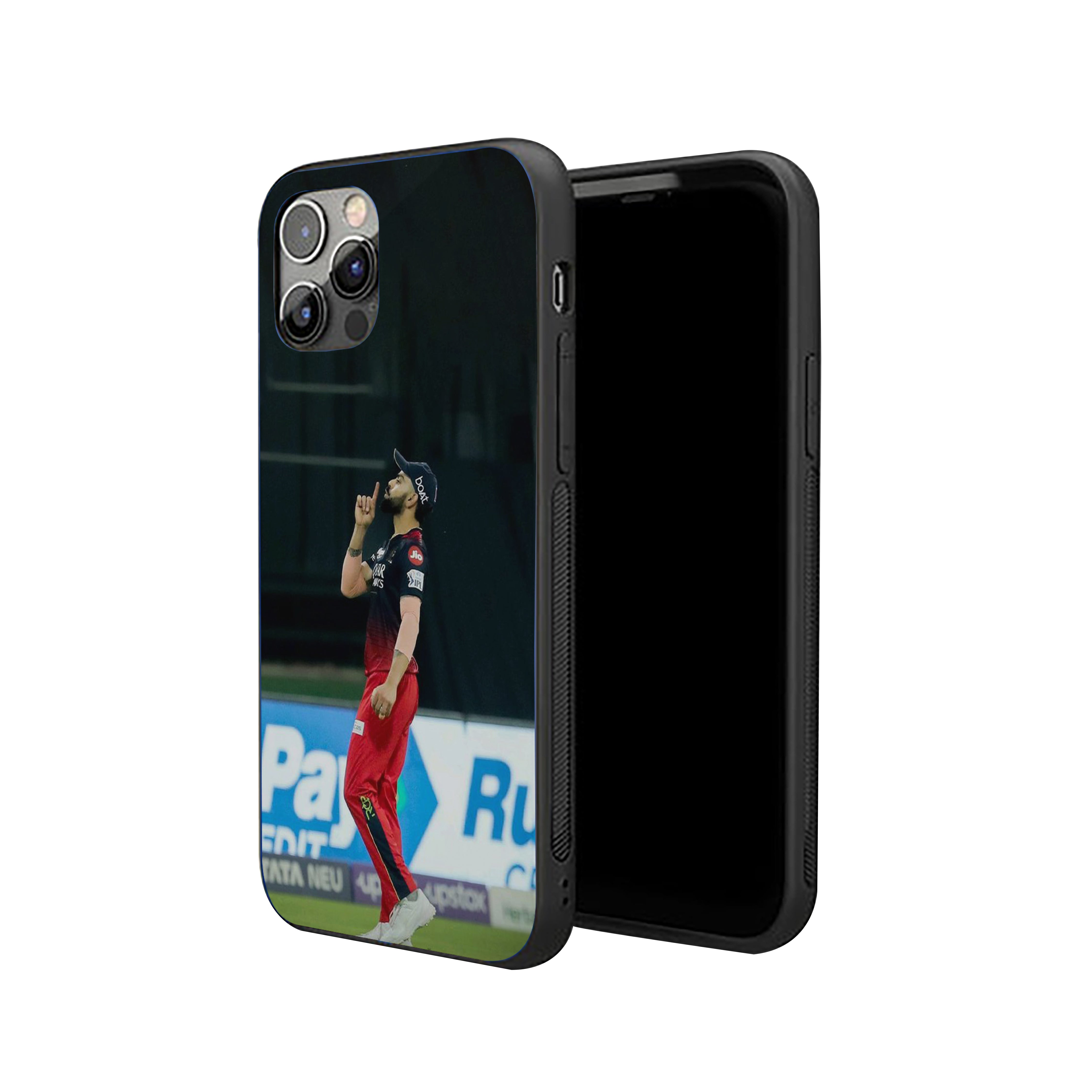 King Virat Kohli Attitude Look Silicone Armored Phone Case