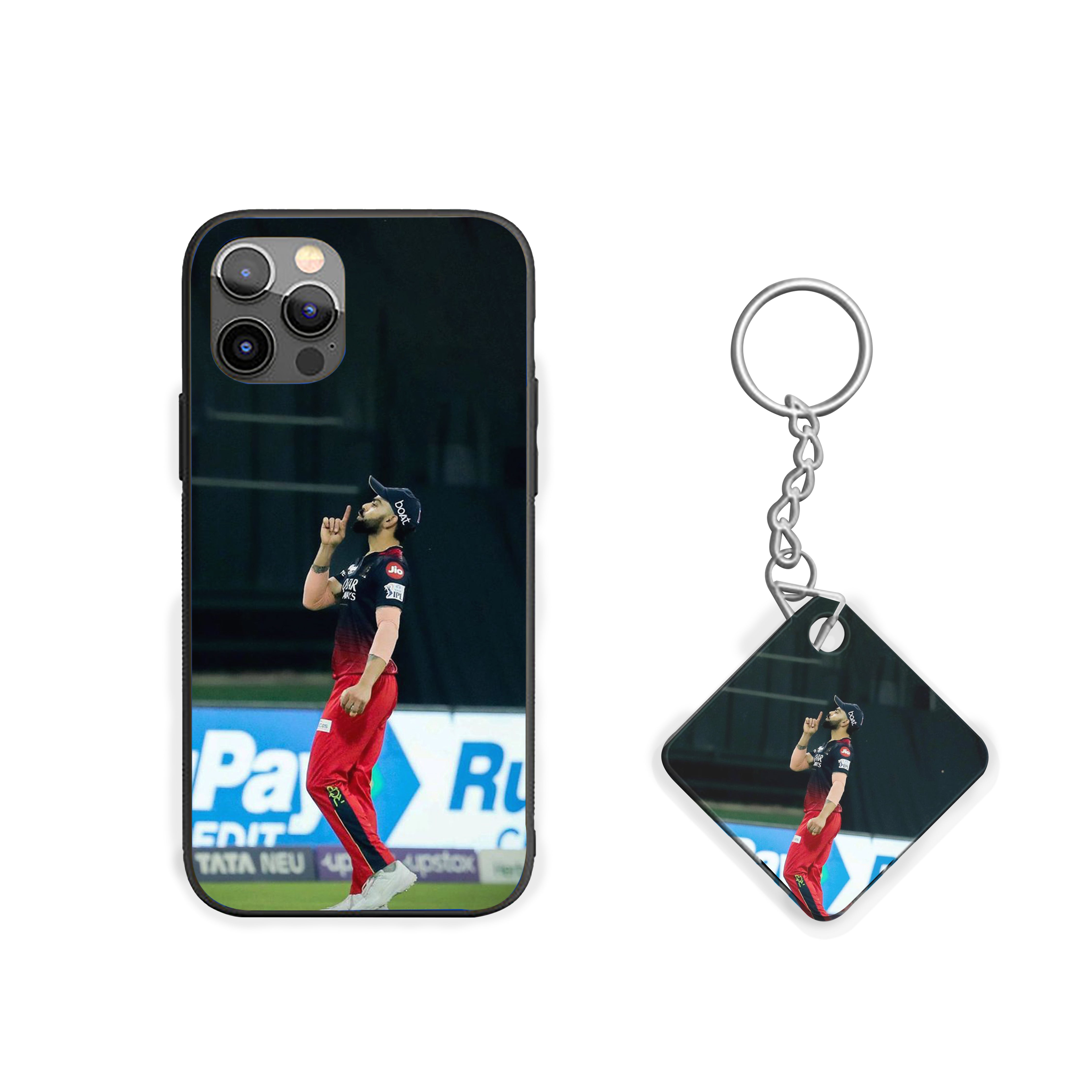 King Virat Kohli Attitude Look Silicone Armored Phone Case