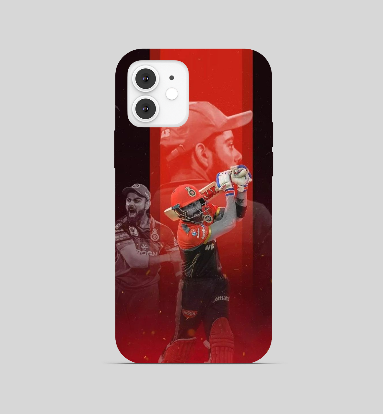 Virat Kohli Action Cricket Phone Cover