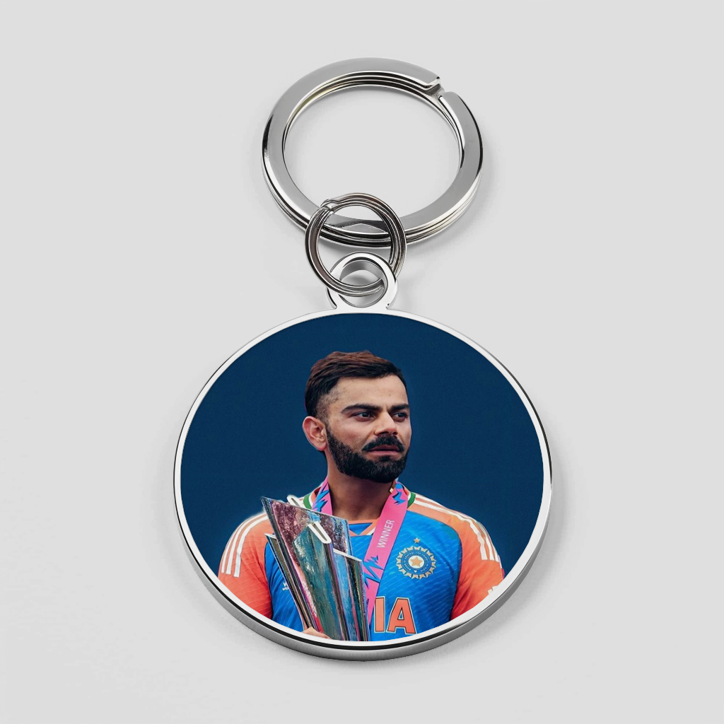 Virat Kohli With Trophy Pose Cricket Phone Cover