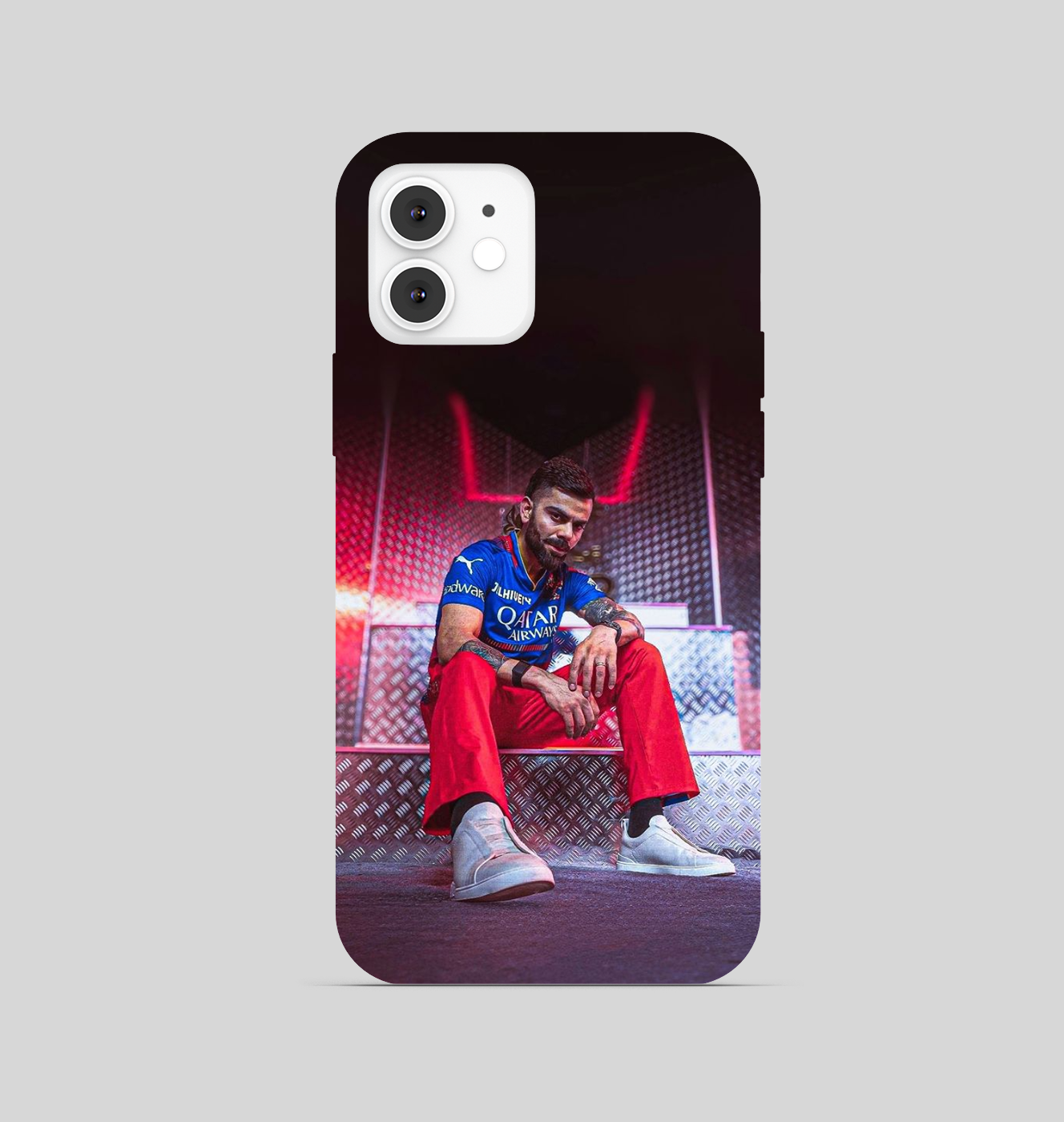 Virat Kohli Style Cricket Phone Cover