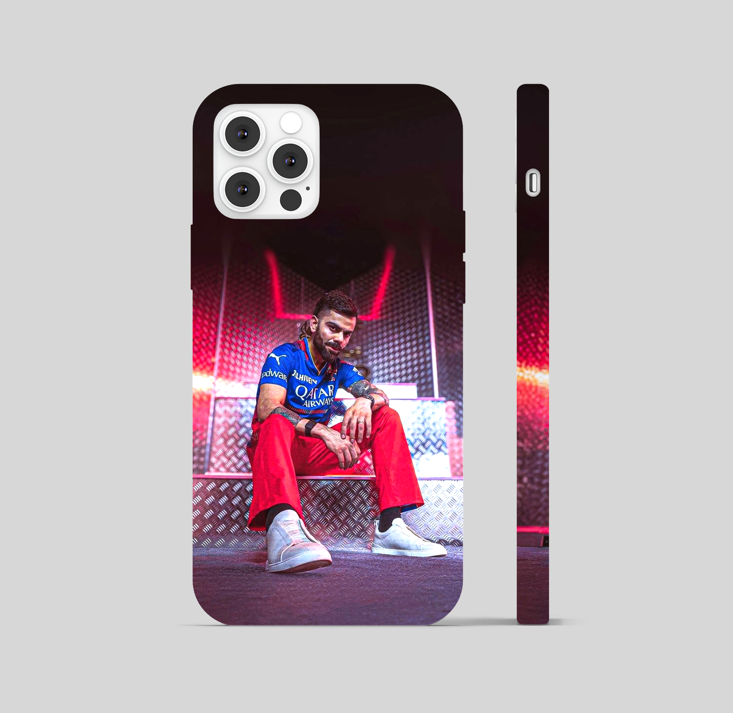 Virat Kohli Style Cricket Phone Cover