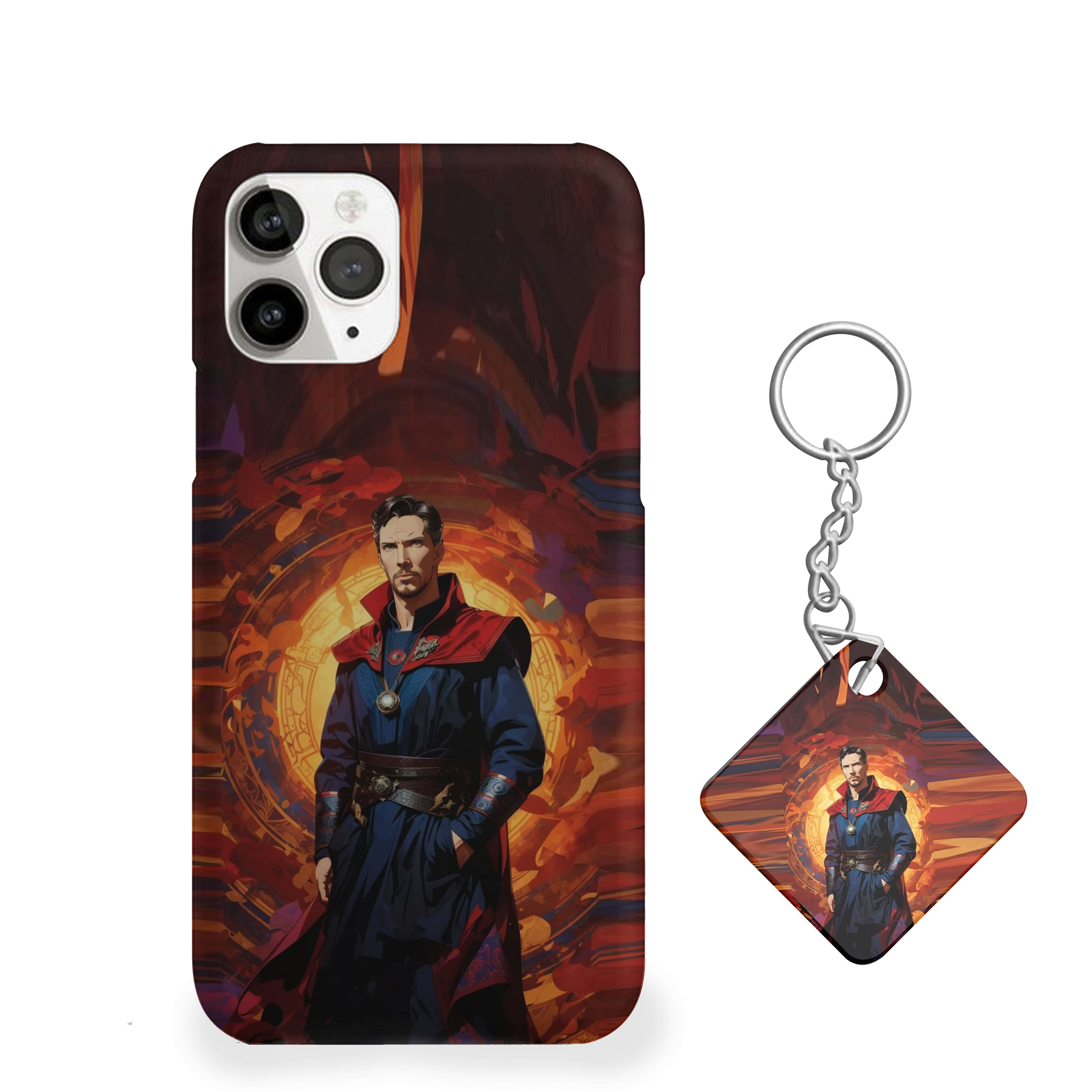 Doctor Strange in superhero costume Phone Case