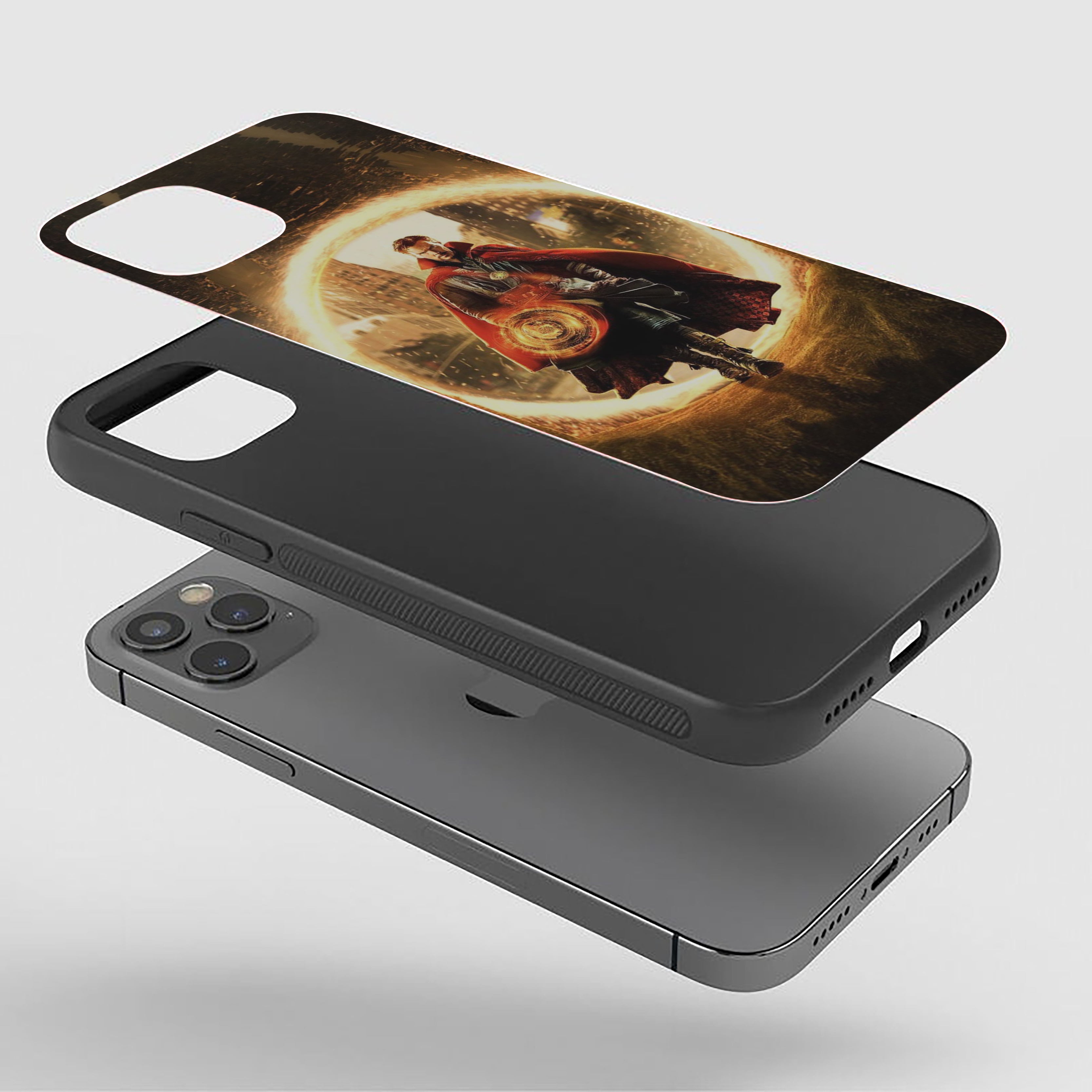Doctor Strange Portal Guardian Silicone Armored Phone Case